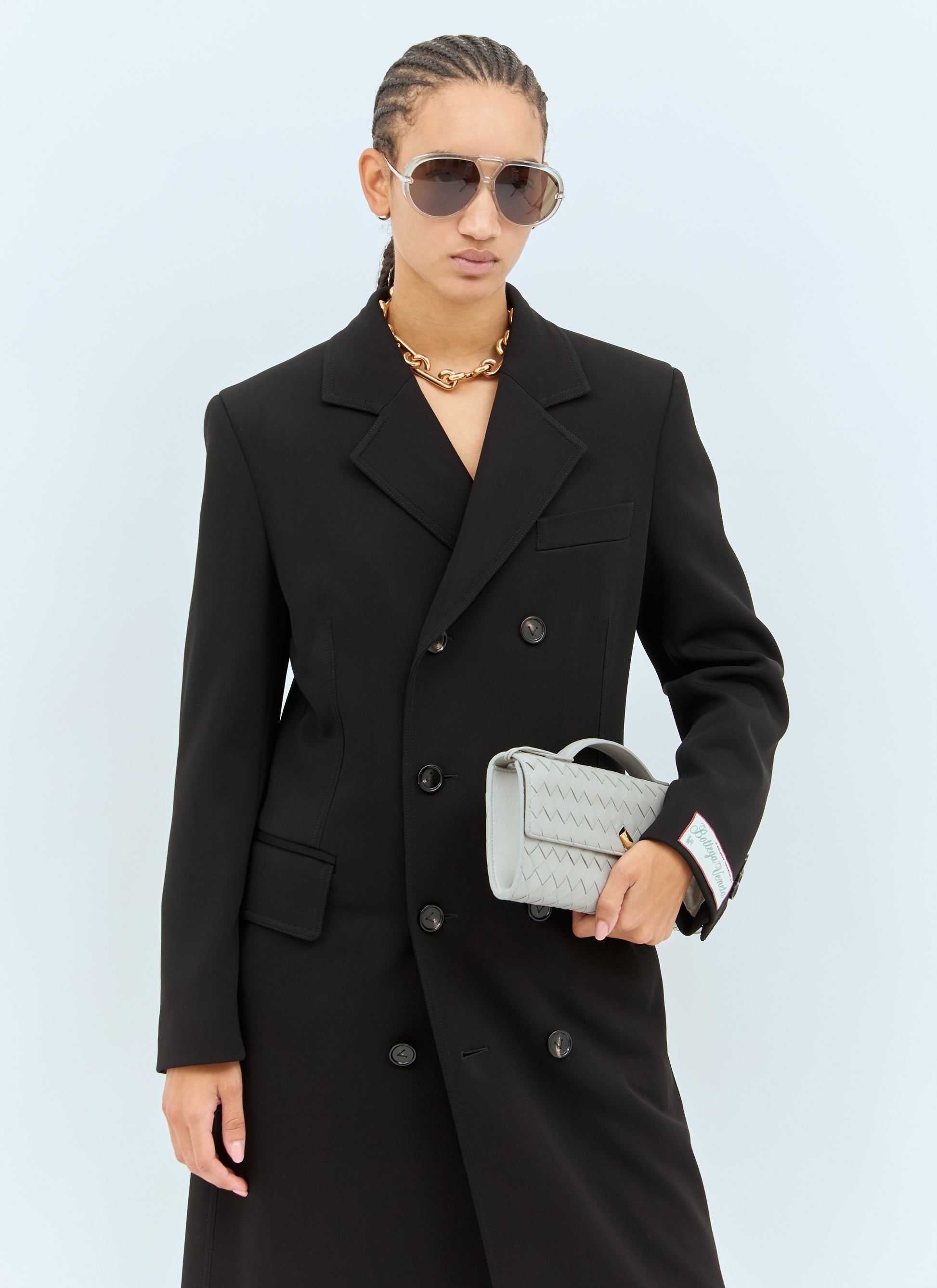 Bottega Veneta Women Drop Aviator Sunglasses BOTTEGA VENETA