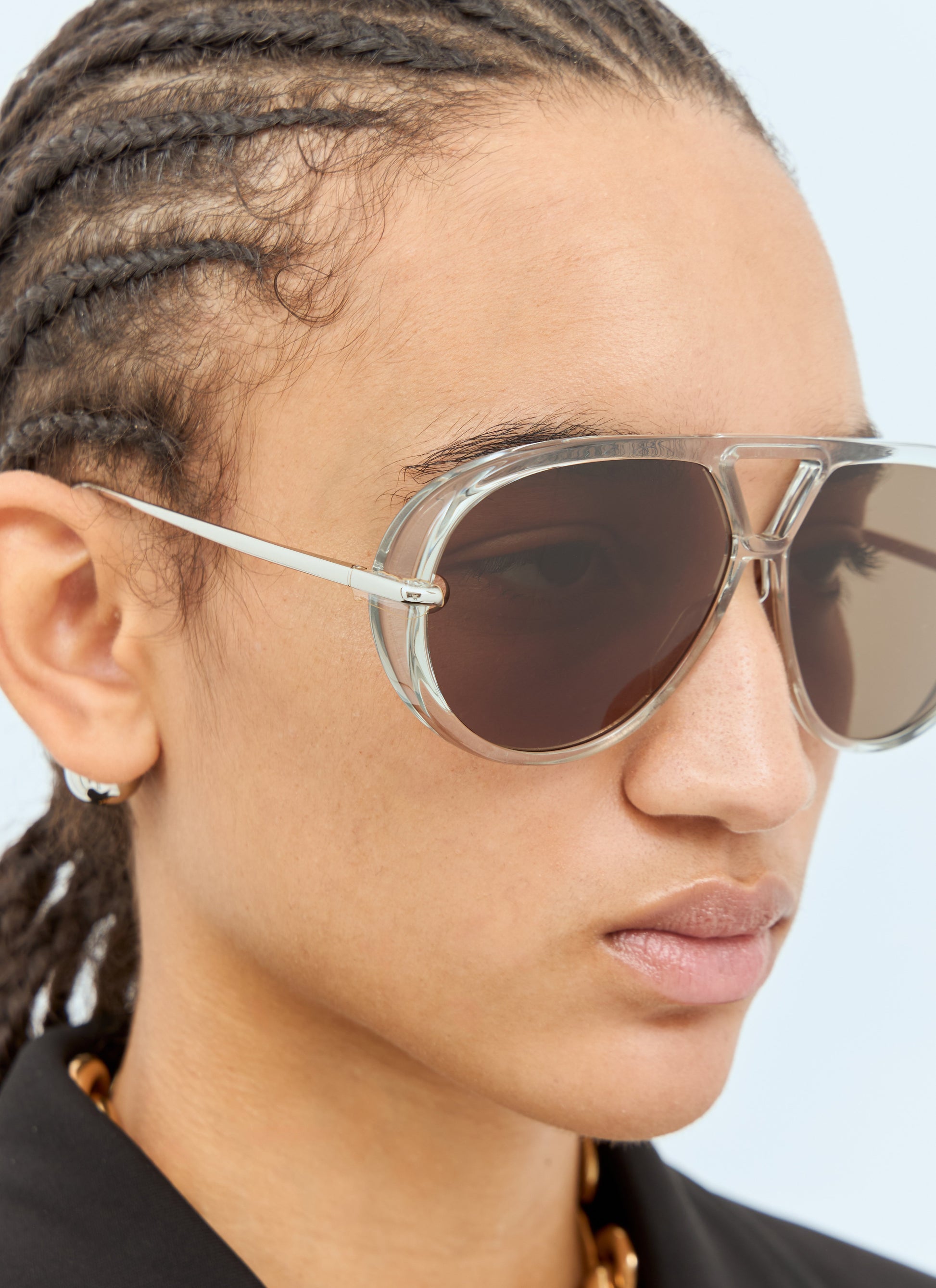 Bottega Veneta Women Drop Aviator Sunglasses BOTTEGA VENETA