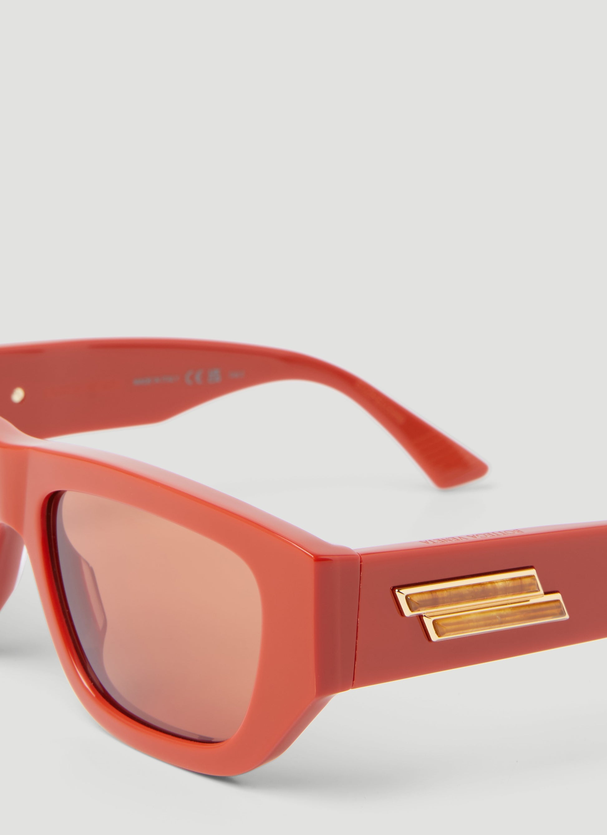 Bottega Veneta Men Bolt Rectangular Sunglasses BOTTEGA VENETA