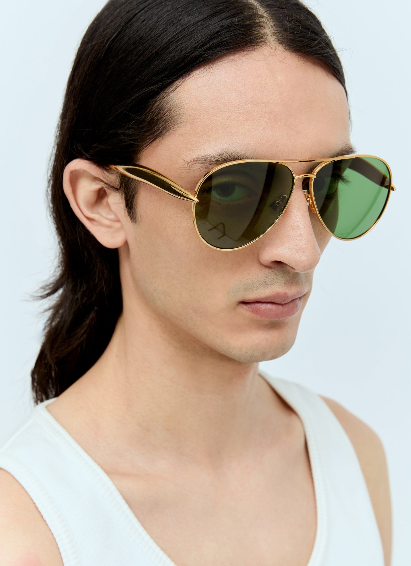 Bottega Veneta Men Sardine Aviator Sunglasses BOTTEGA VENETA