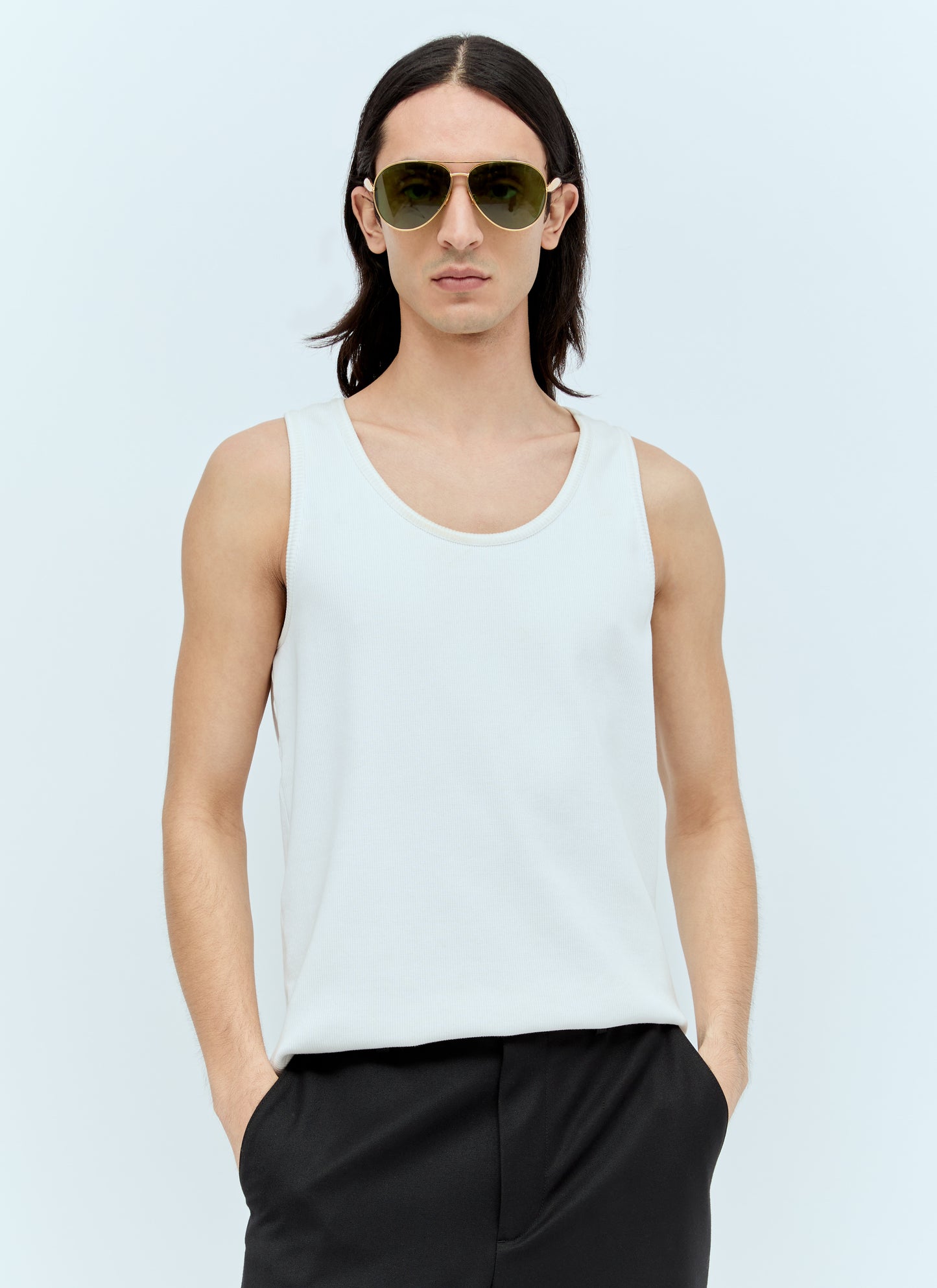 Bottega Veneta Women Sardine Aviator Sunglasses BOTTEGA VENETA