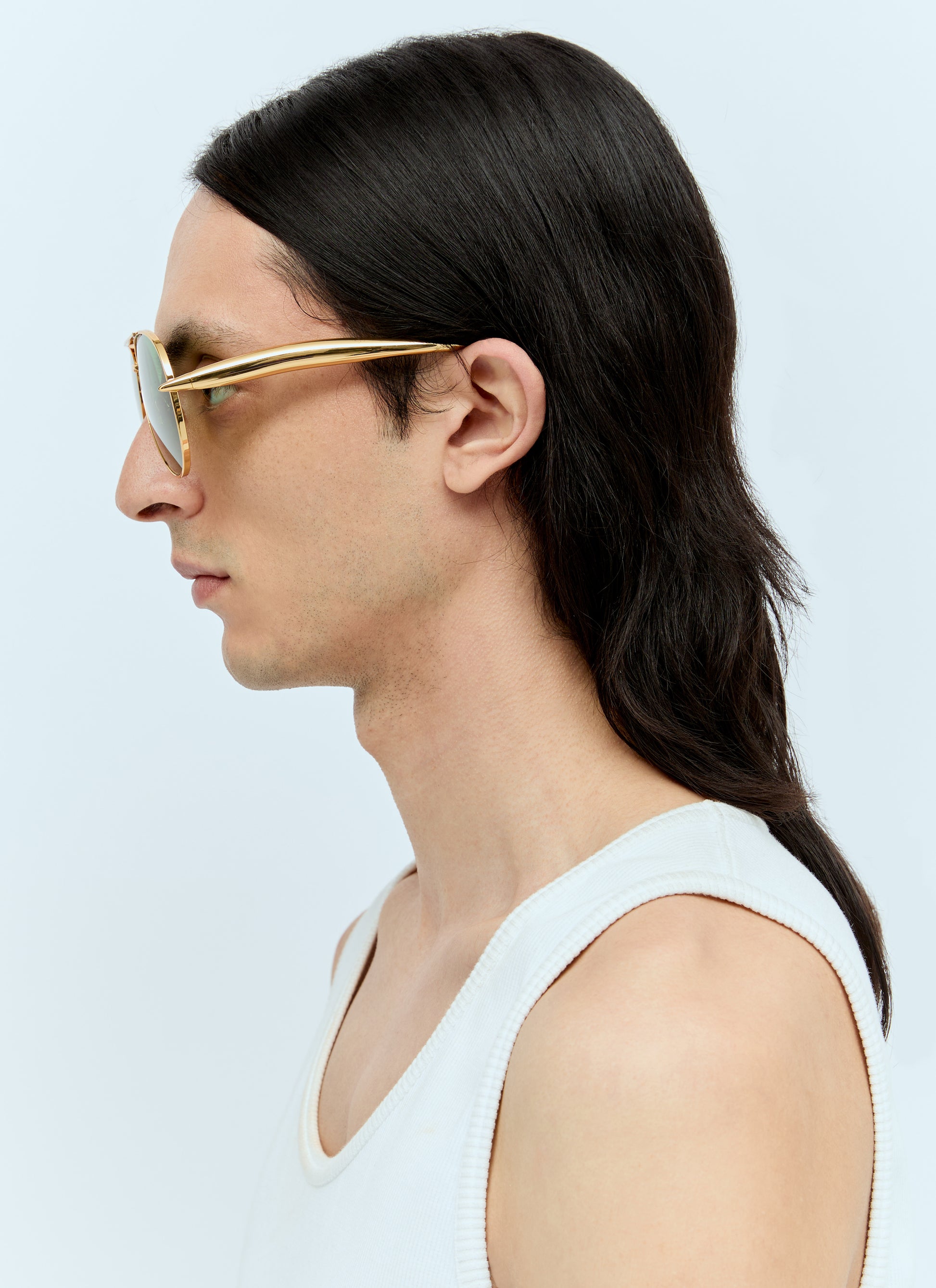 Bottega Veneta Women Sardine Aviator Sunglasses BOTTEGA VENETA