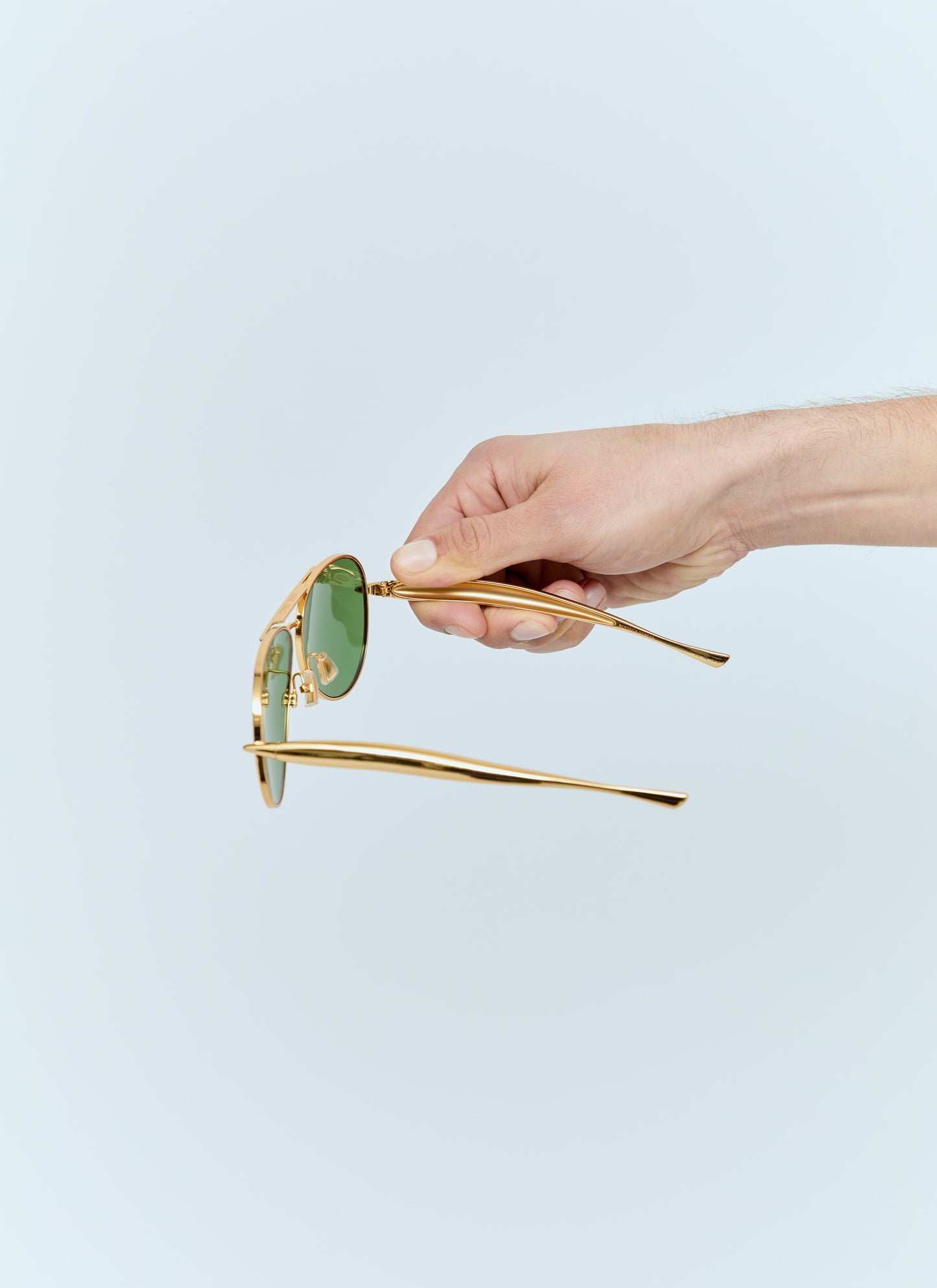 Bottega Veneta Men Sardine Aviator Sunglasses BOTTEGA VENETA