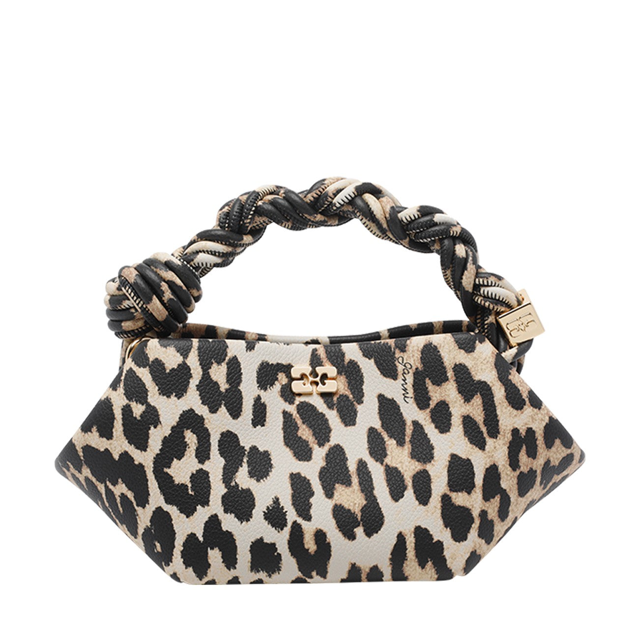 Ganni Women Bou Mini Grained Printed Bag GANNI