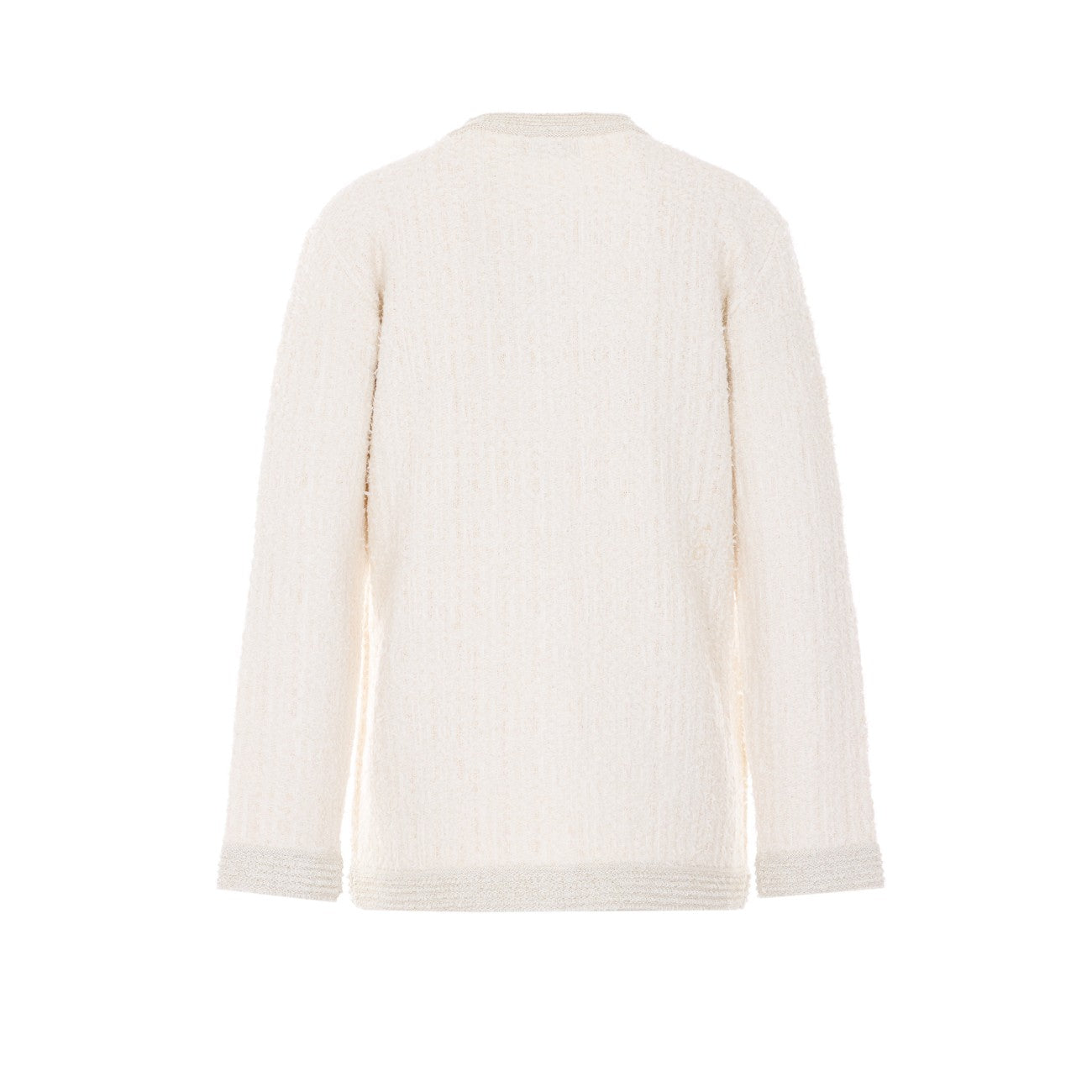 Gucci Women Boucle' Lame' Wool Cardigan GUCCI