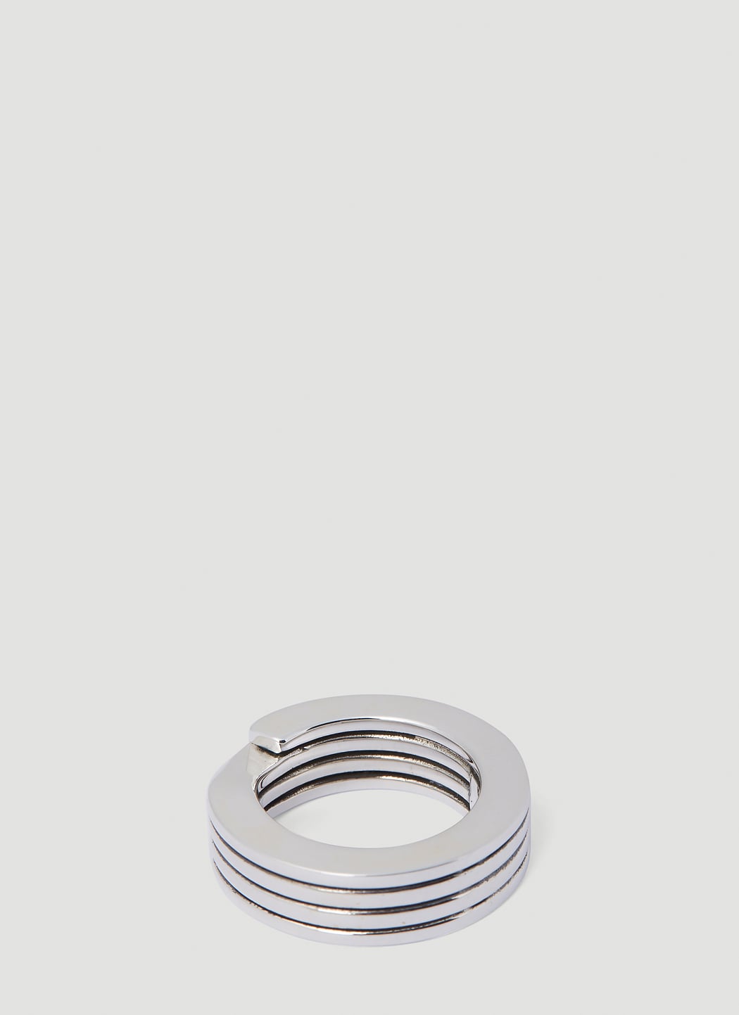 Bottega Veneta Men Layered Ring BOTTEGA VENETA