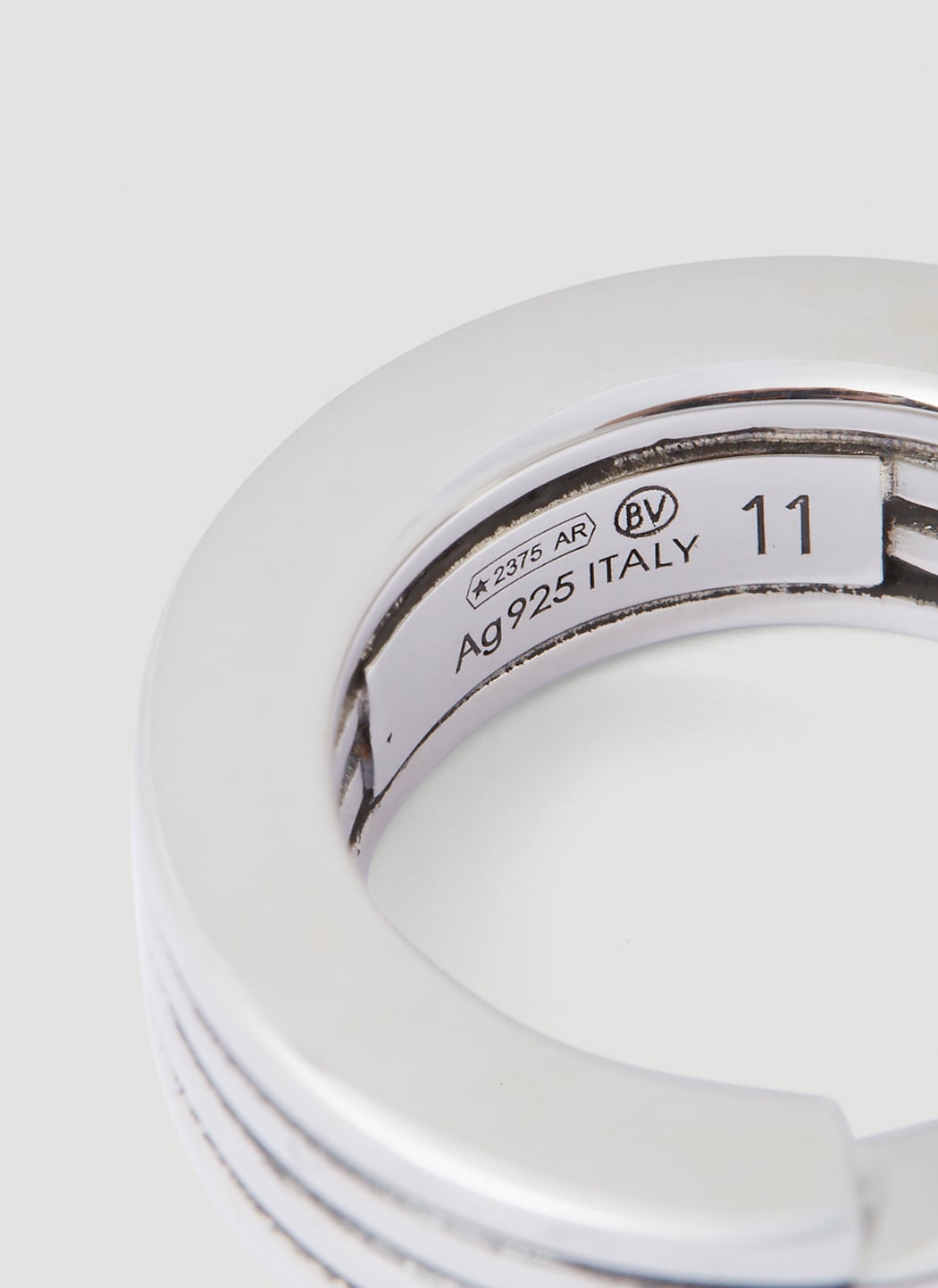 Bottega Veneta Men Layered Ring BOTTEGA VENETA