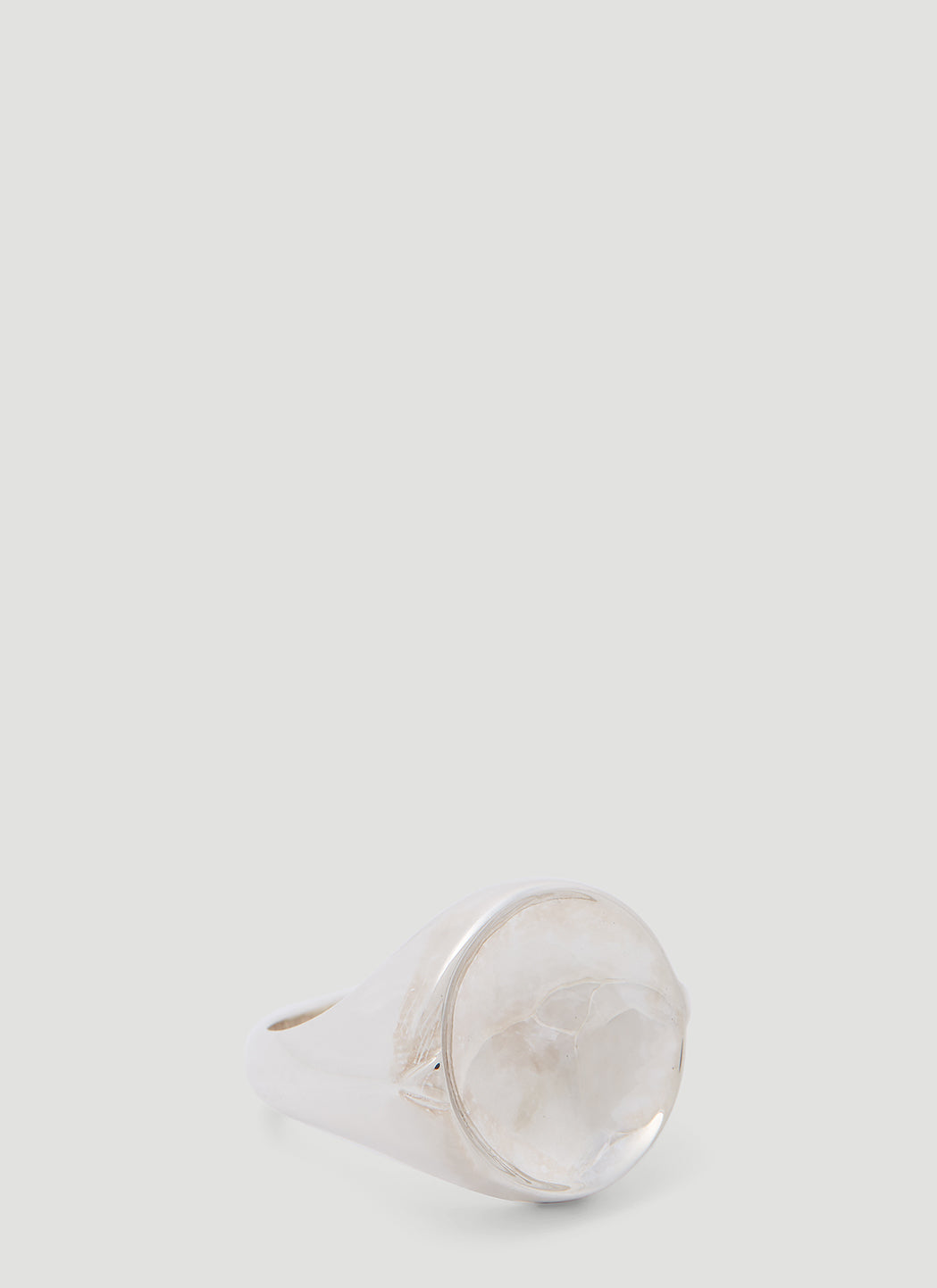 Bottega Veneta Men Sterling Silver Ring BOTTEGA VENETA