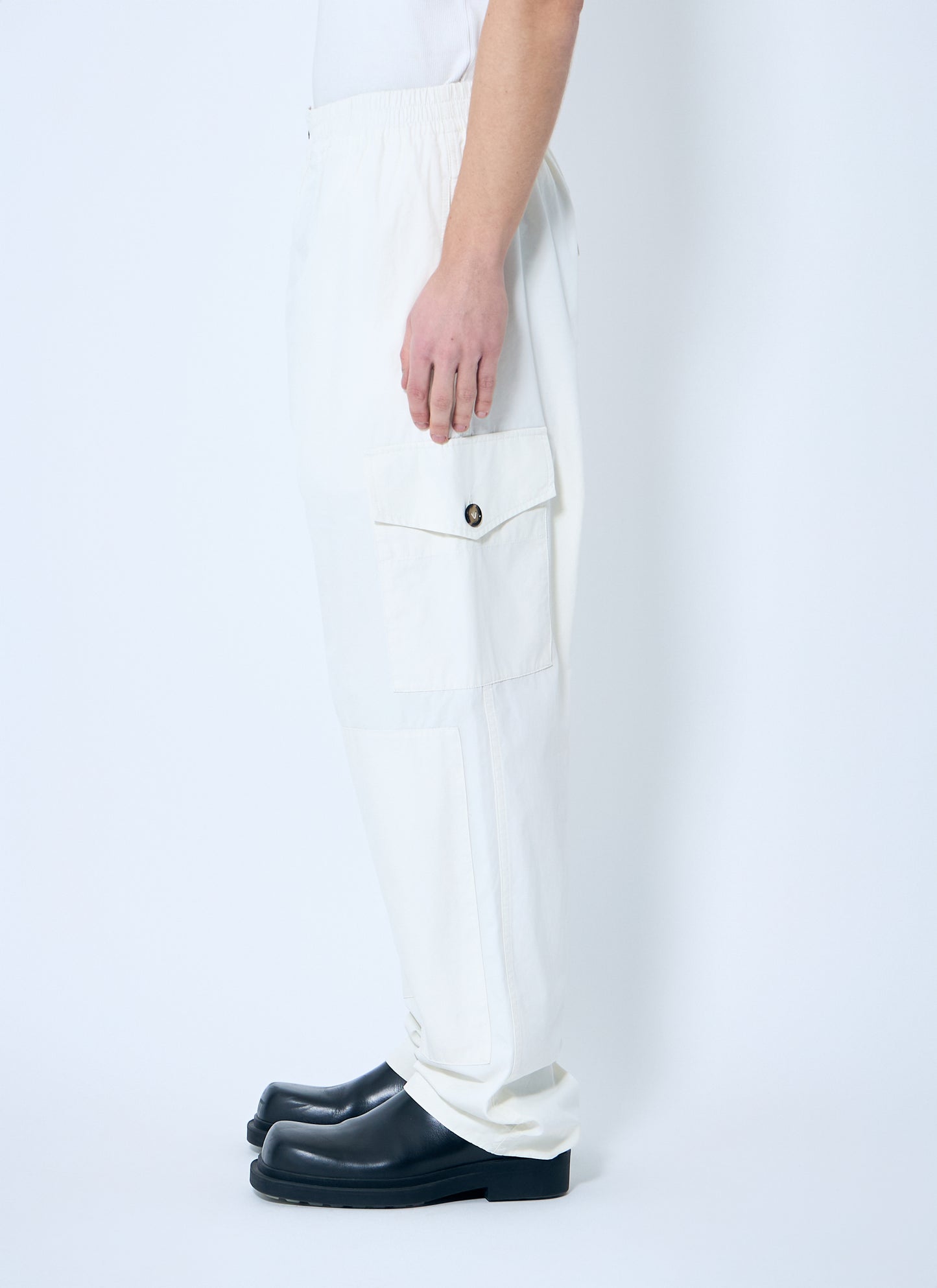 Bottega Veneta Men Light Cotton Twill Pants BOTTEGA VENETA