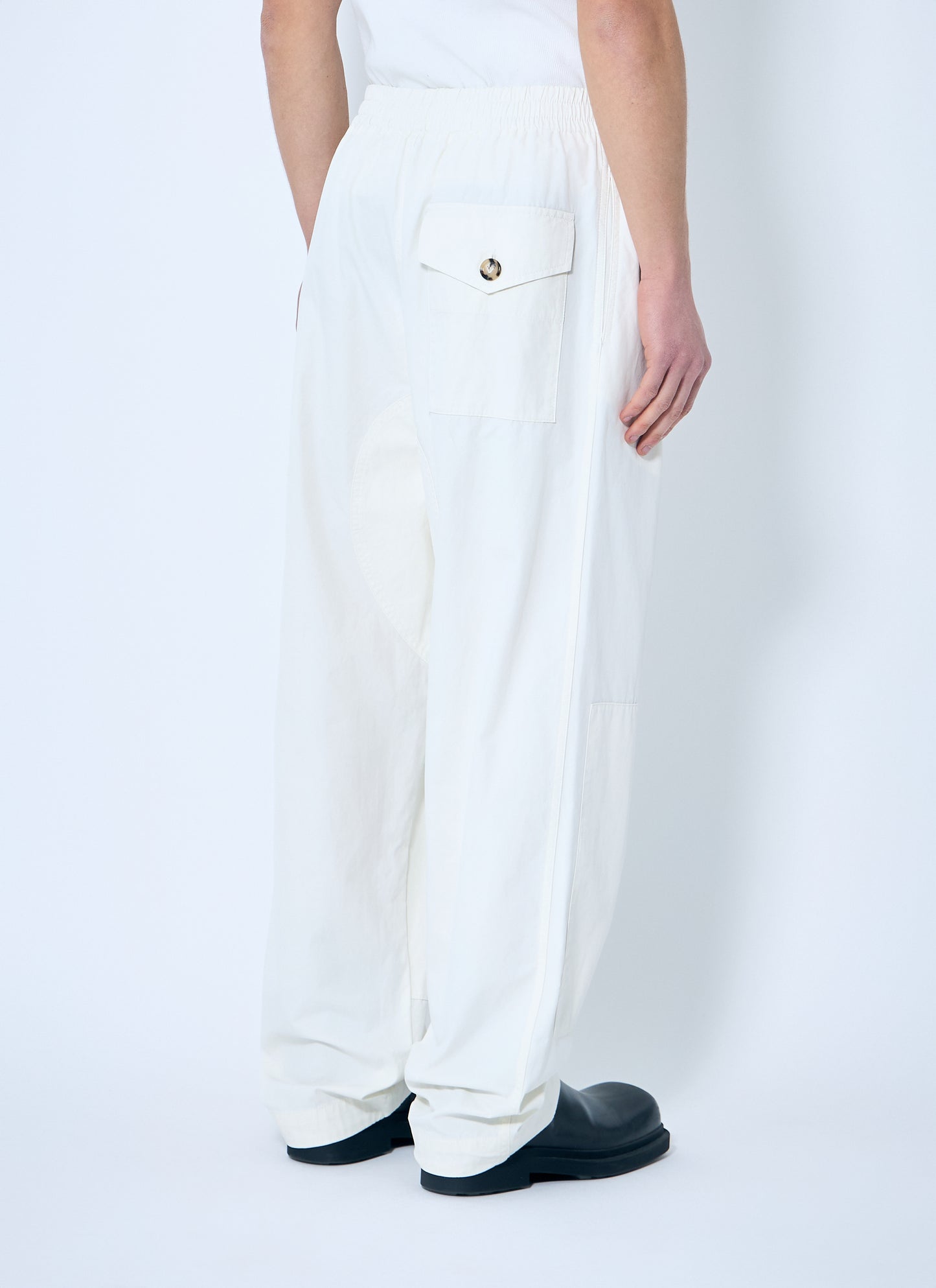 Bottega Veneta Men Light Cotton Twill Pants BOTTEGA VENETA