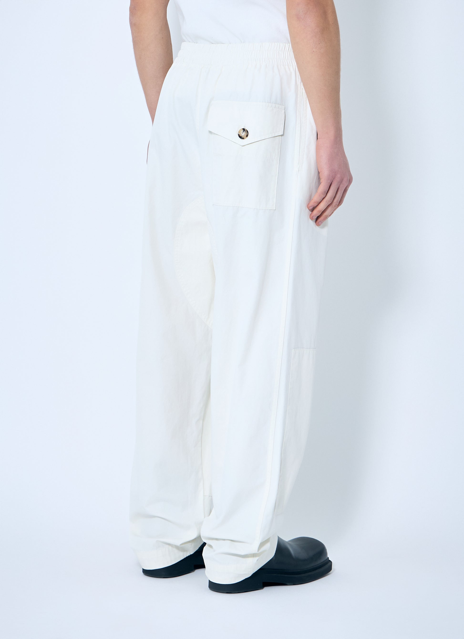 Bottega Veneta Men Light Cotton Twill Pants BOTTEGA VENETA