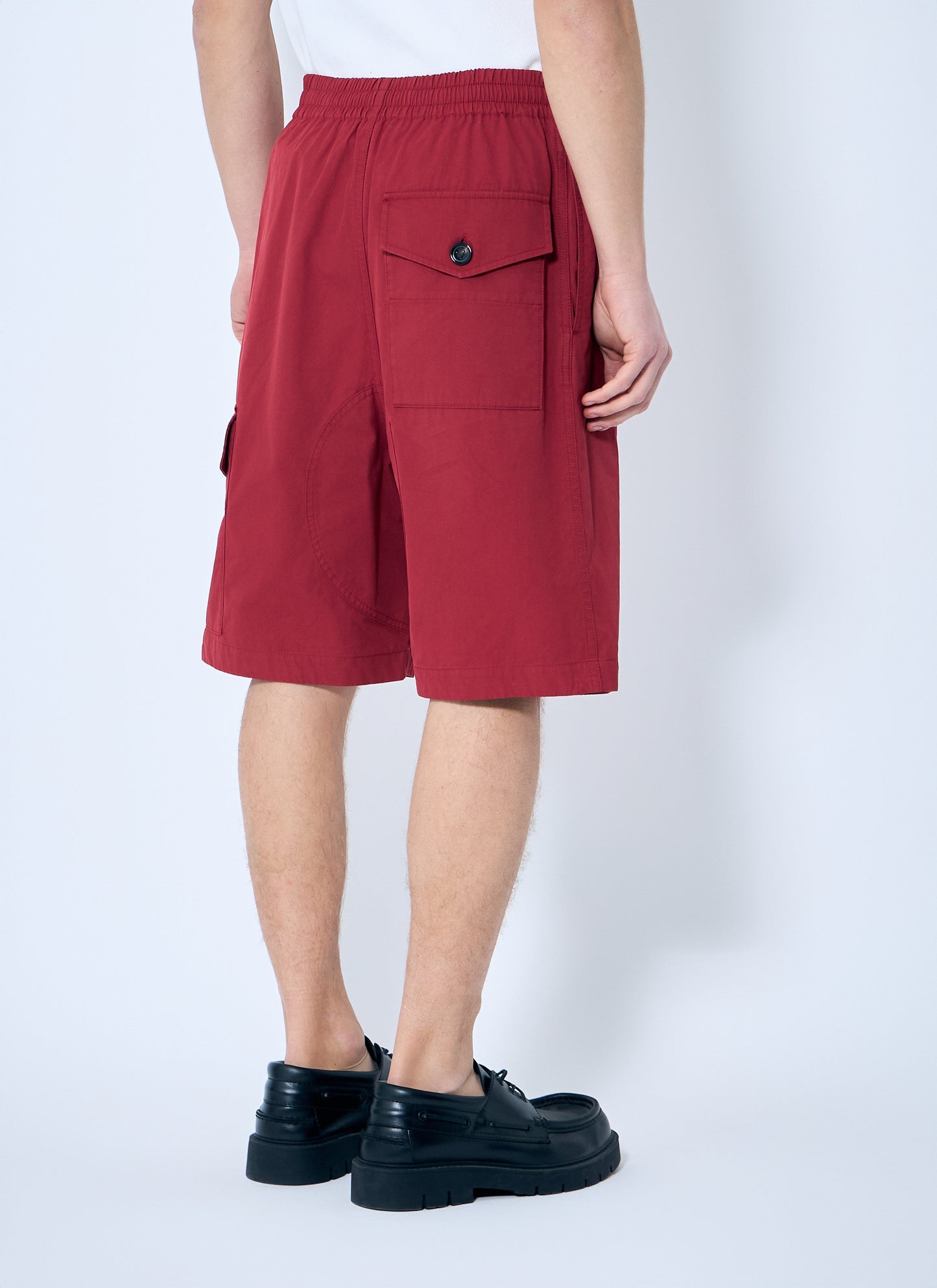 Bottega Veneta Men Light Cotton Twill Shorts BOTTEGA VENETA