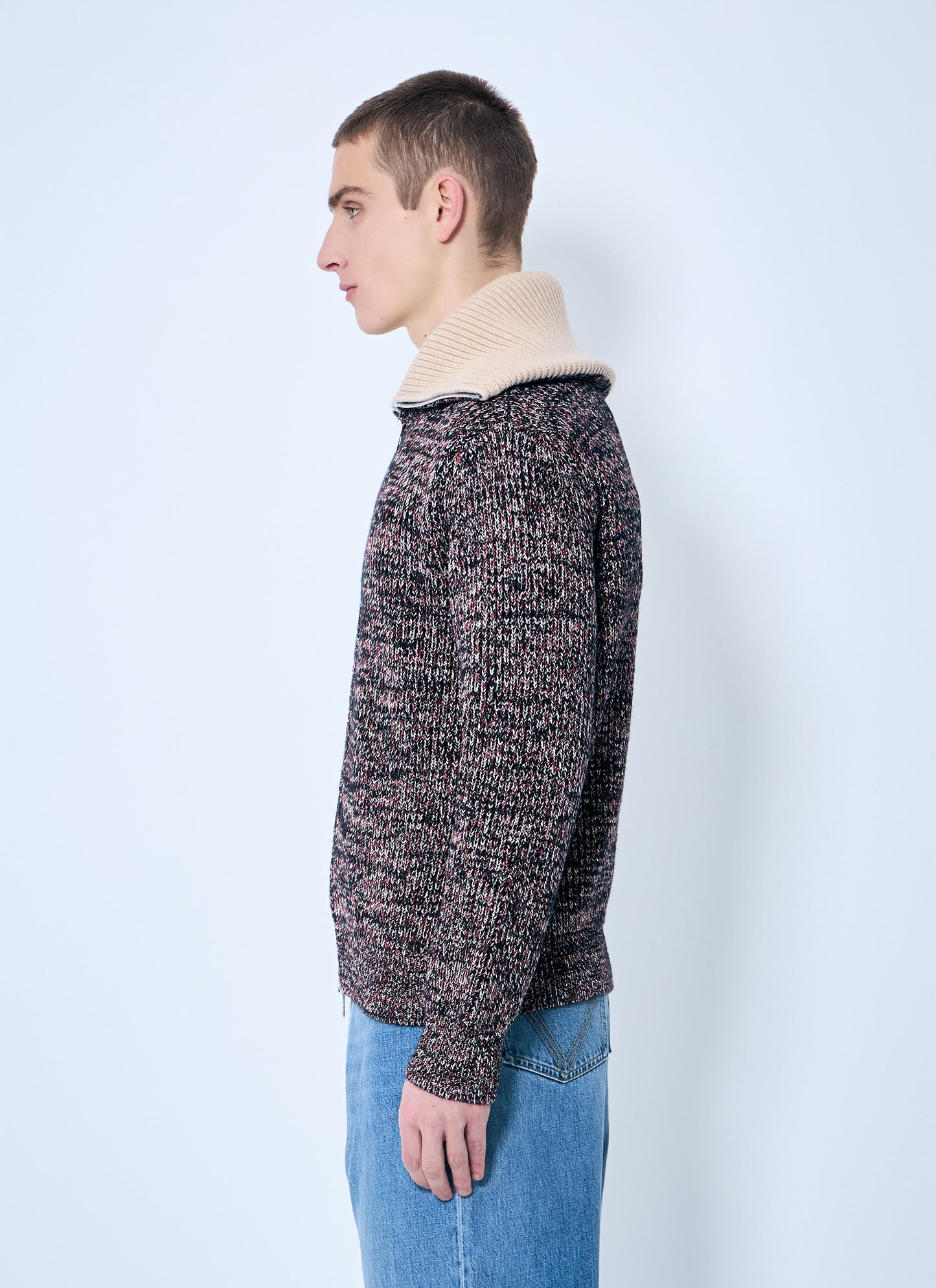 Bottega Veneta Men Cotton-And-Wool Cardigan BOTTEGA VENETA