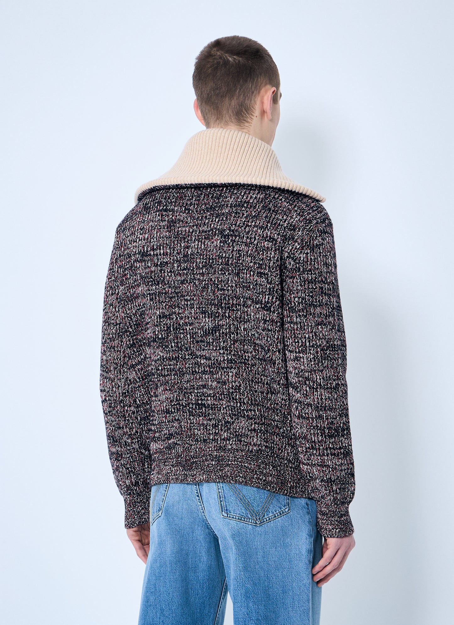 Bottega Veneta Men Cotton-And-Wool Cardigan BOTTEGA VENETA