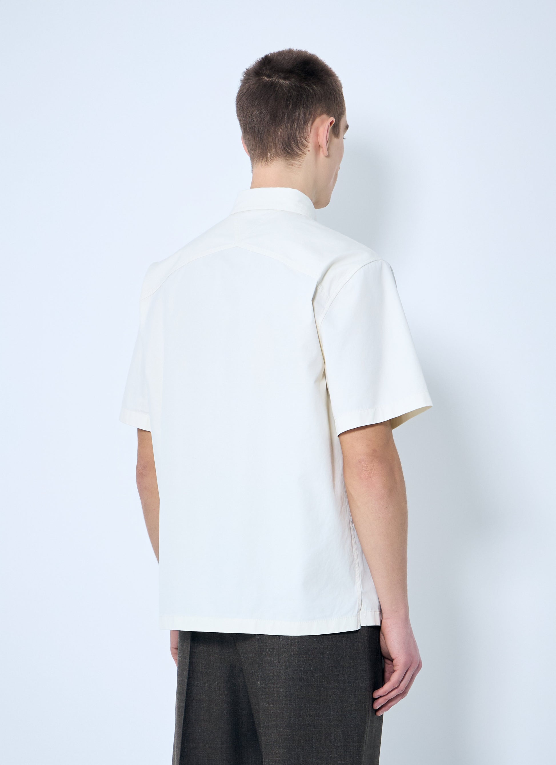 Bottega Veneta Men Light-Cotton Twill Shirt BOTTEGA VENETA