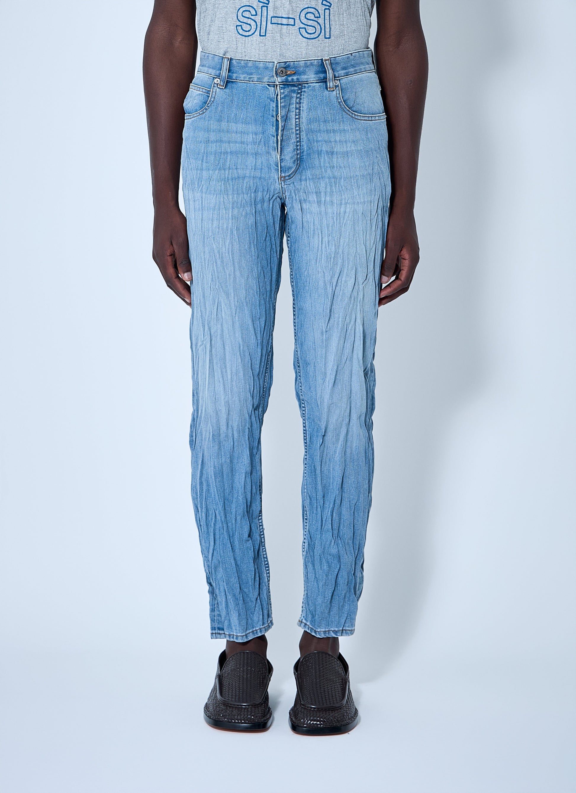 Bottega Veneta Men Crushed Jeans BOTTEGA VENETA
