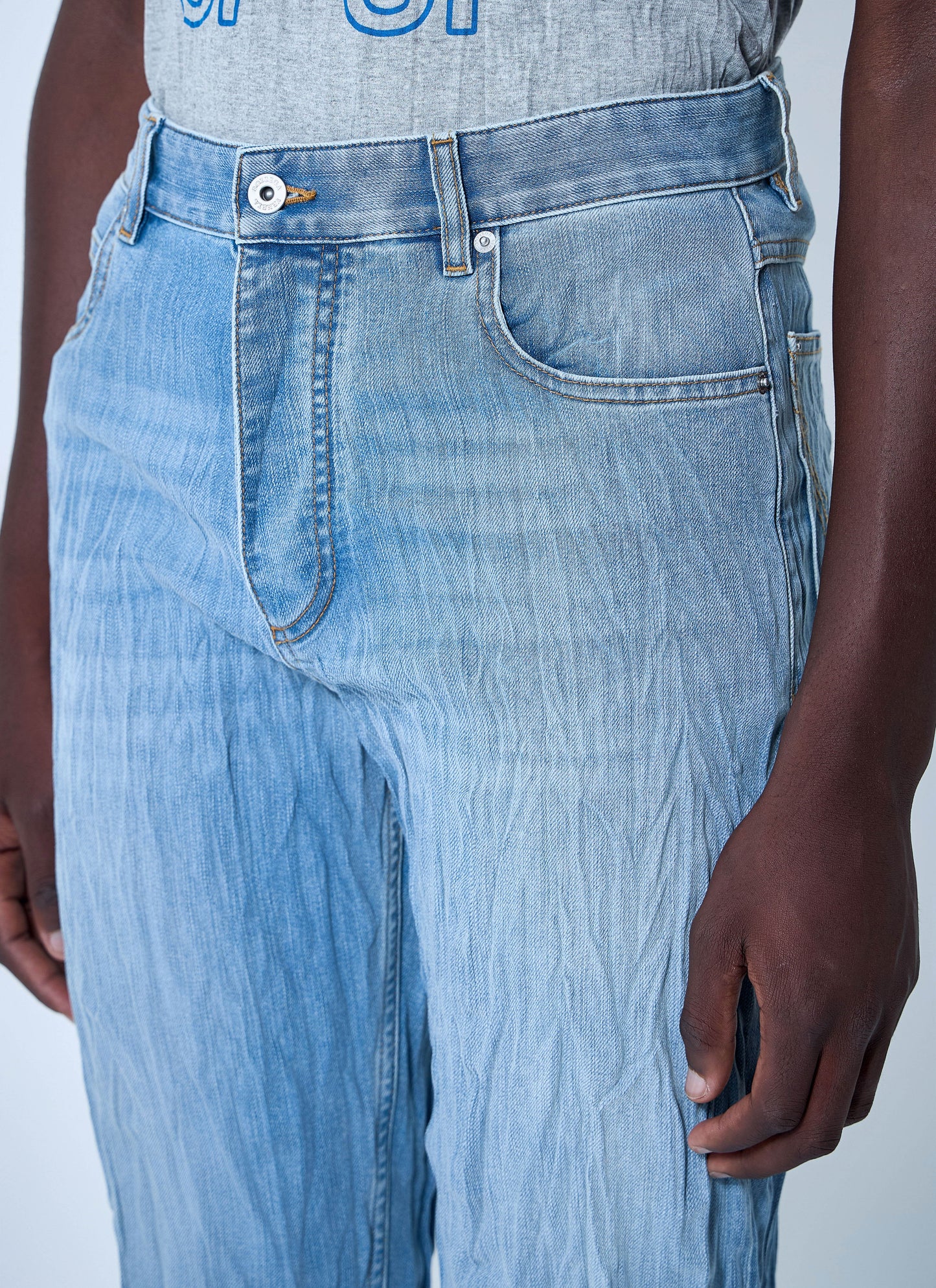 Bottega Veneta Men Crushed Jeans BOTTEGA VENETA
