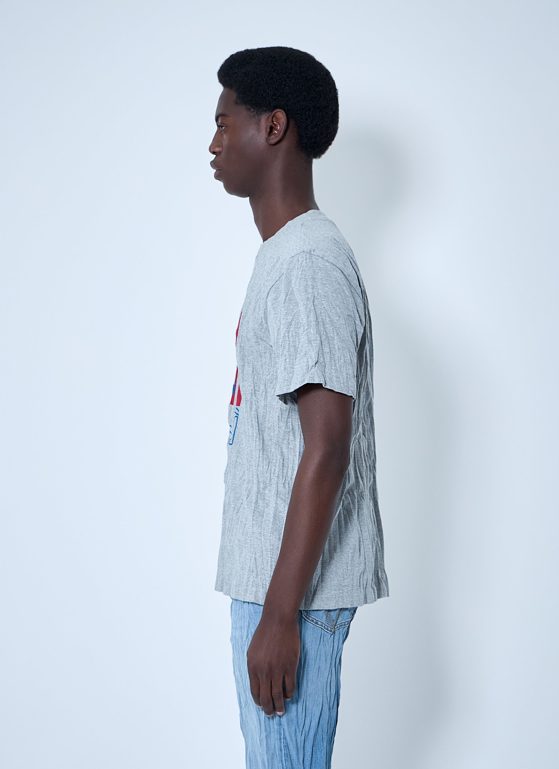 Bottega Veneta Men Crushed Sisi T-Shirt BOTTEGA VENETA