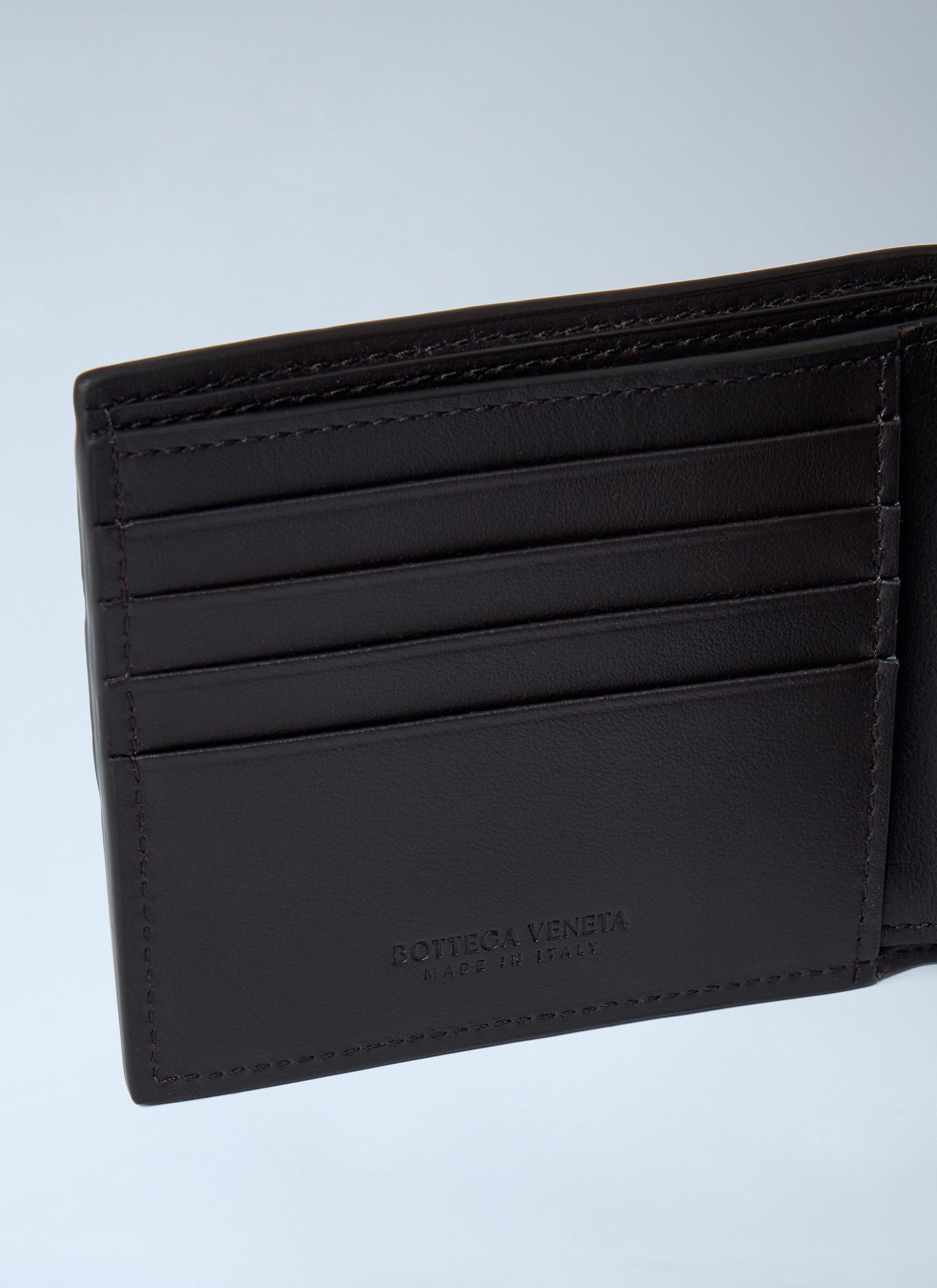 Bottega Veneta Men Intrecciato Bi-Fold Wallet BOTTEGA VENETA