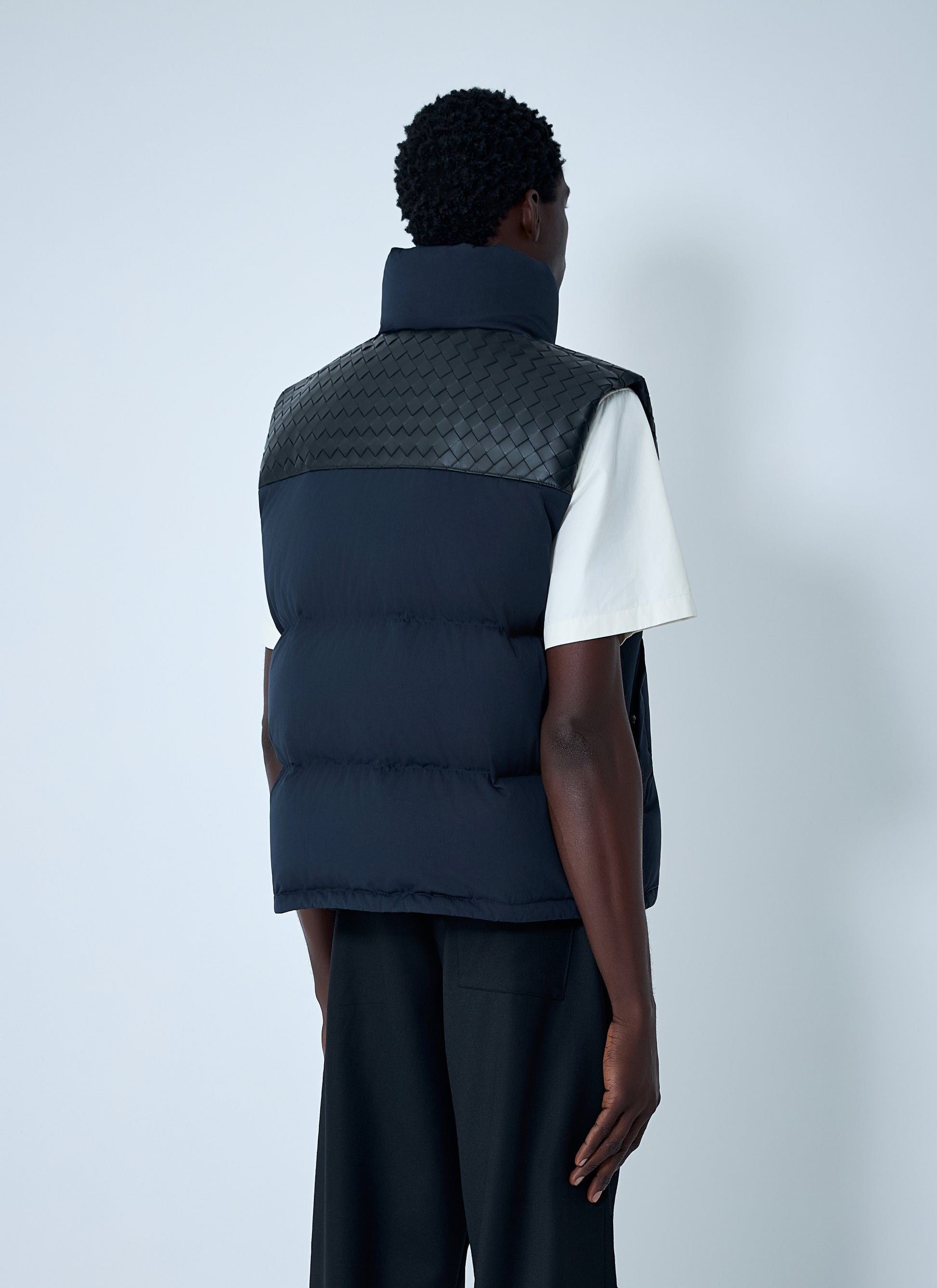 Bottega Veneta Men Tech Nylon Puffer Gilet BOTTEGA VENETA
