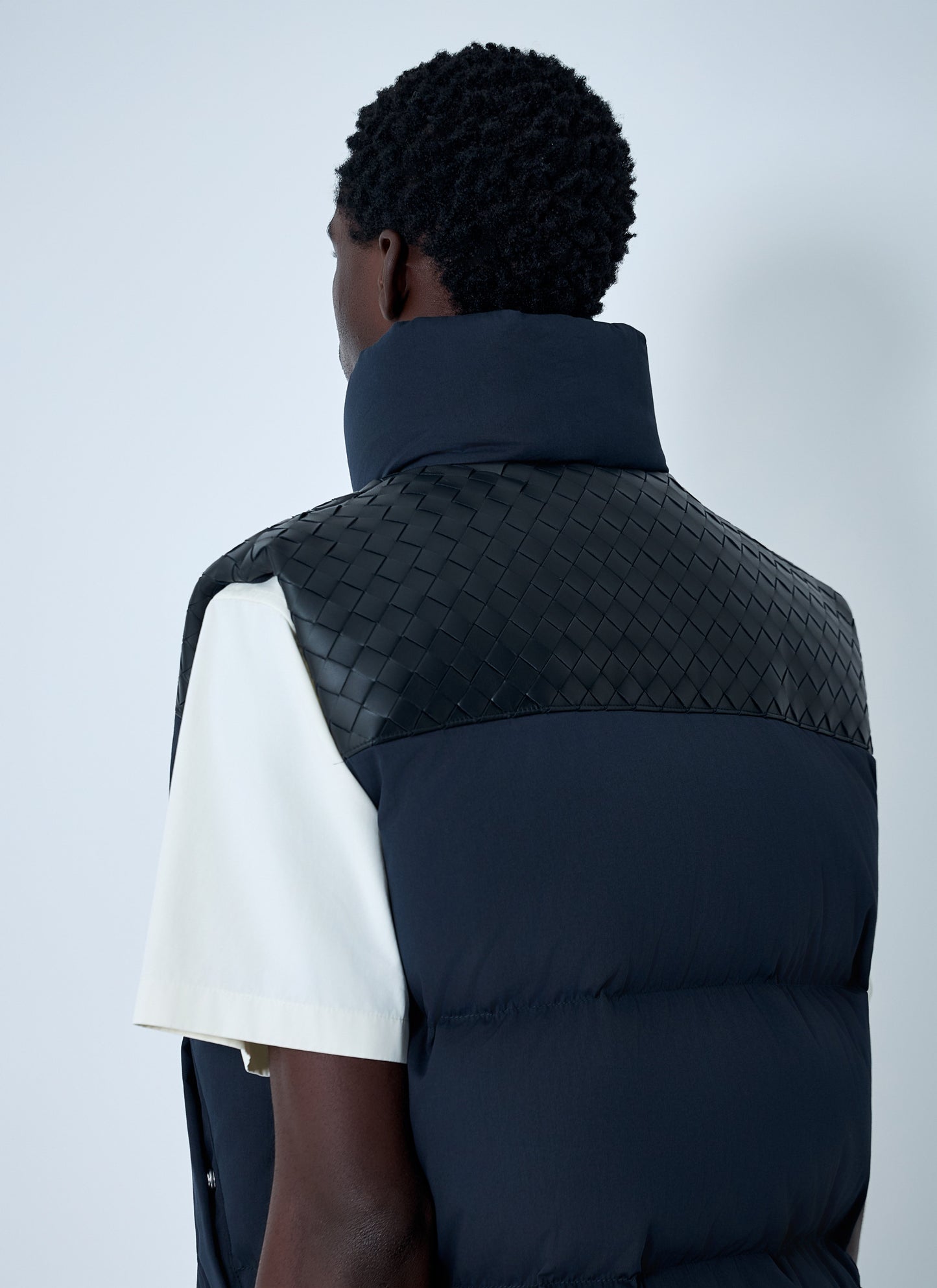 Bottega Veneta Men Tech Nylon Puffer Gilet BOTTEGA VENETA