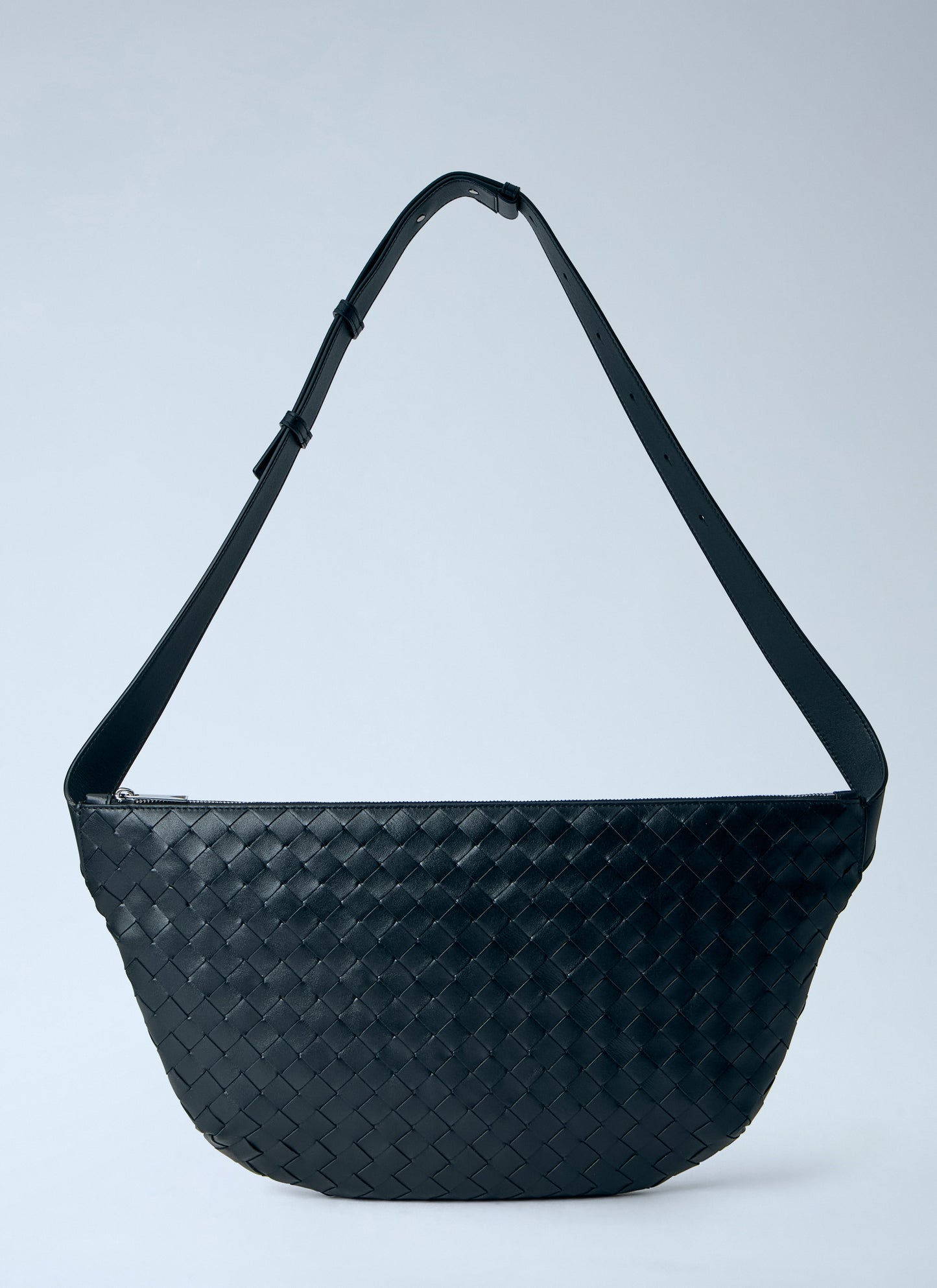 Bottega Veneta Men Intrecciato Leather Crossbody Bag BOTTEGA VENETA