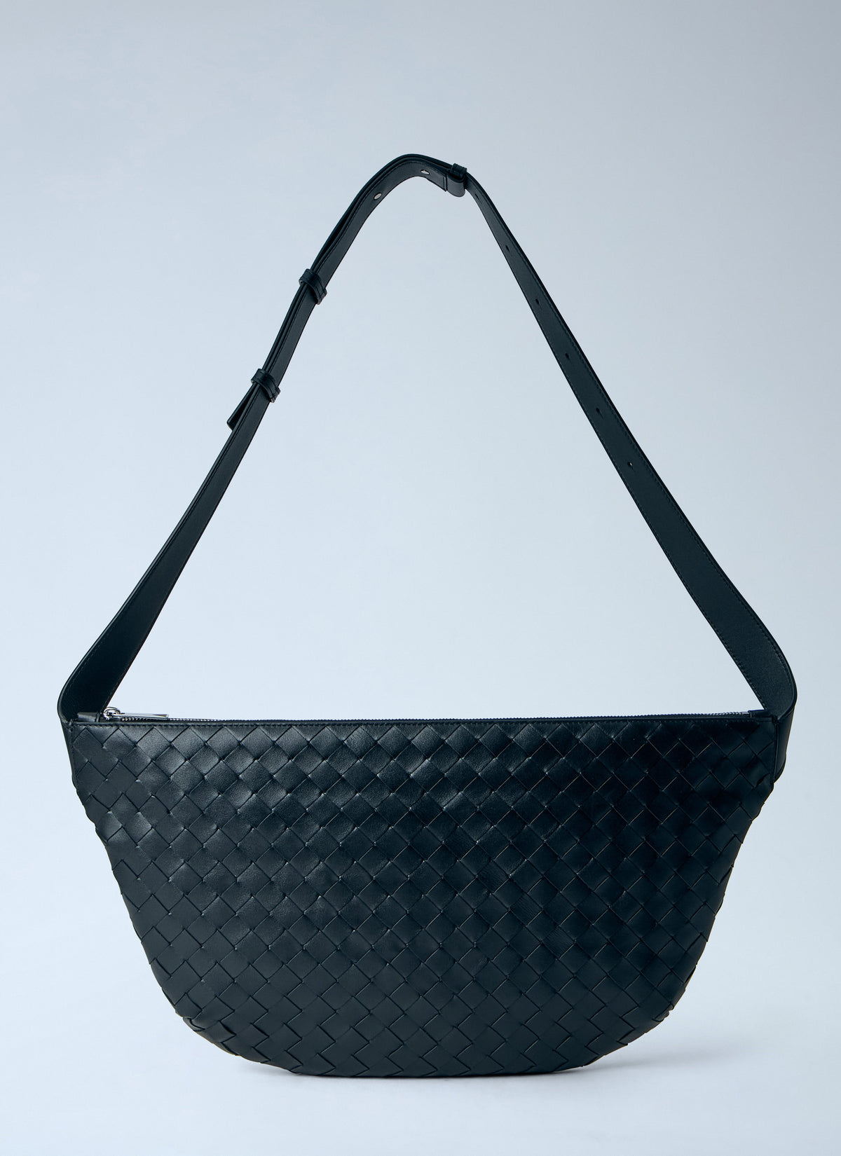 Bottega Veneta Men Intrecciato Leather Crossbody Bag BOTTEGA VENETA
