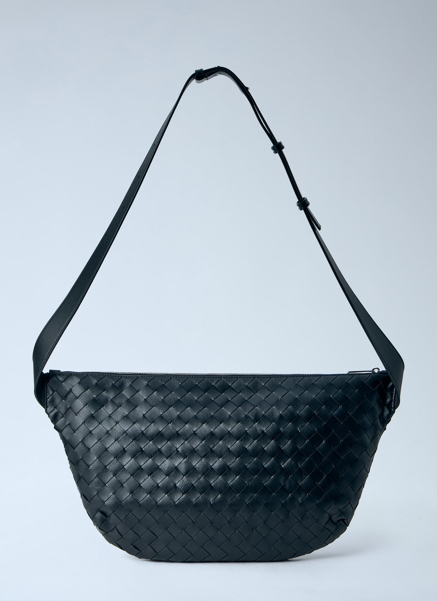 Bottega Veneta Men Intrecciato Leather Crossbody Bag BOTTEGA VENETA