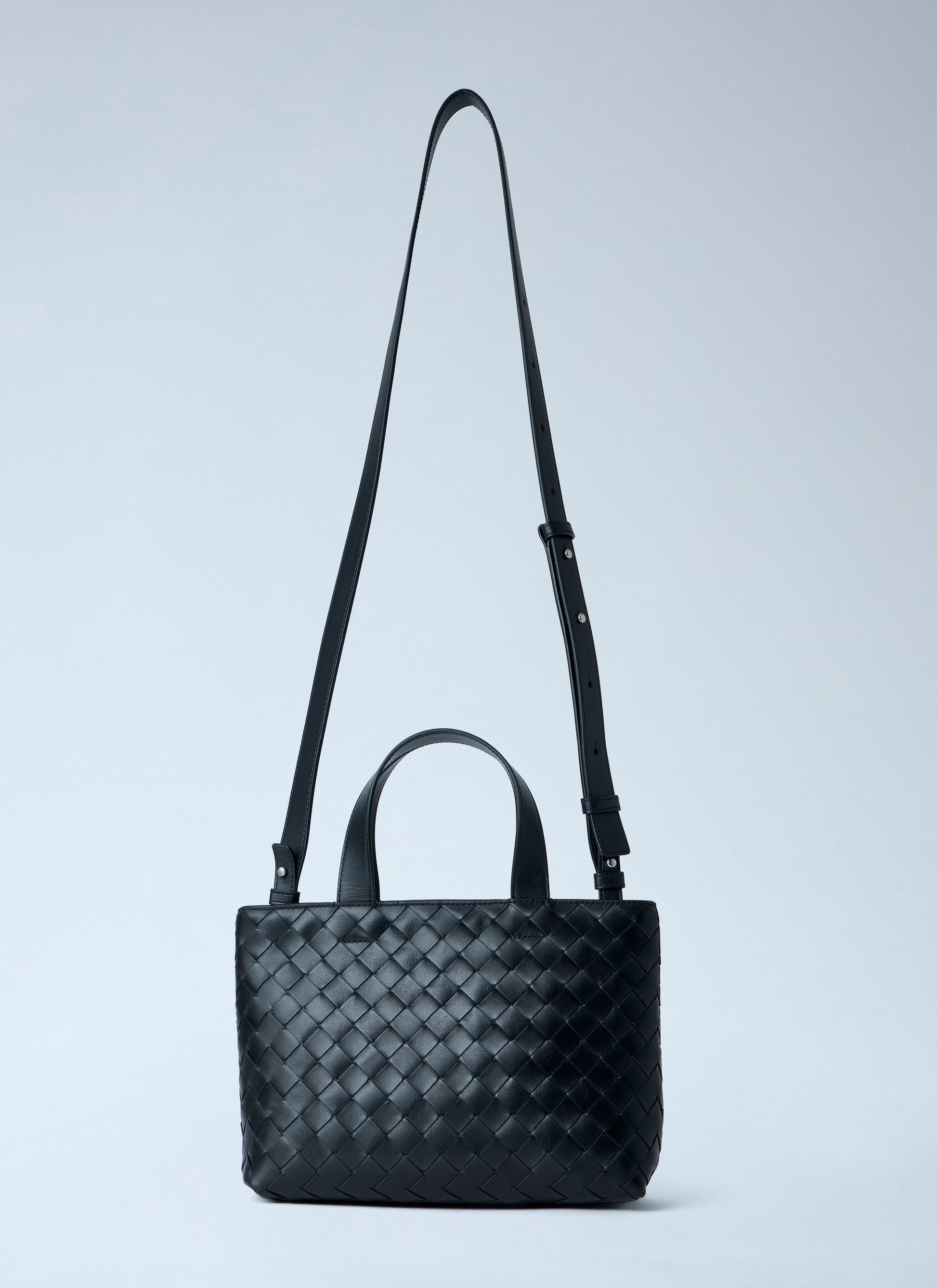 Bottega Veneta Men Mini Intrecciato Zipped Tote Bag BOTTEGA VENETA