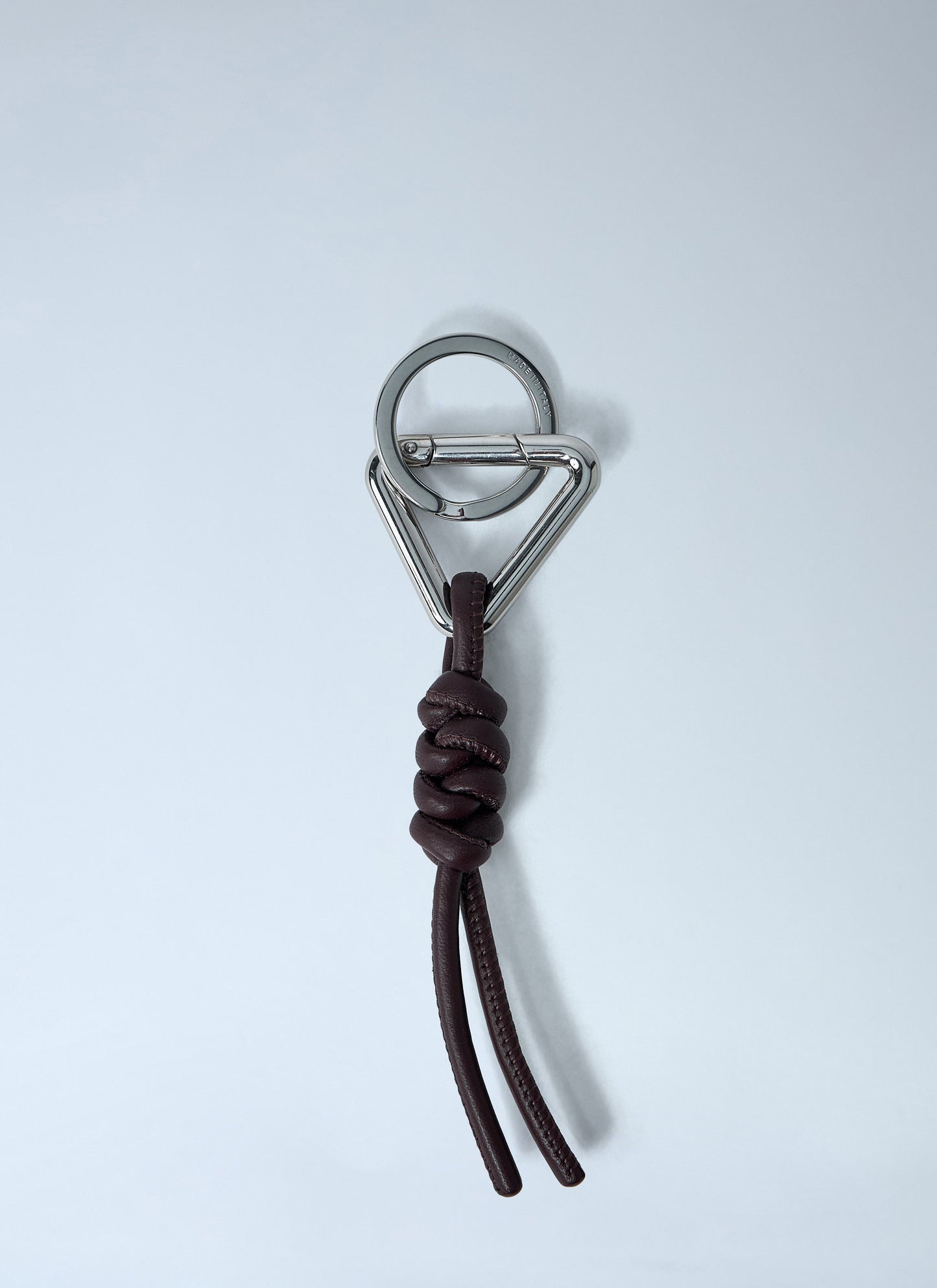 Bottega Veneta Men Triangle Keyring BOTTEGA VENETA