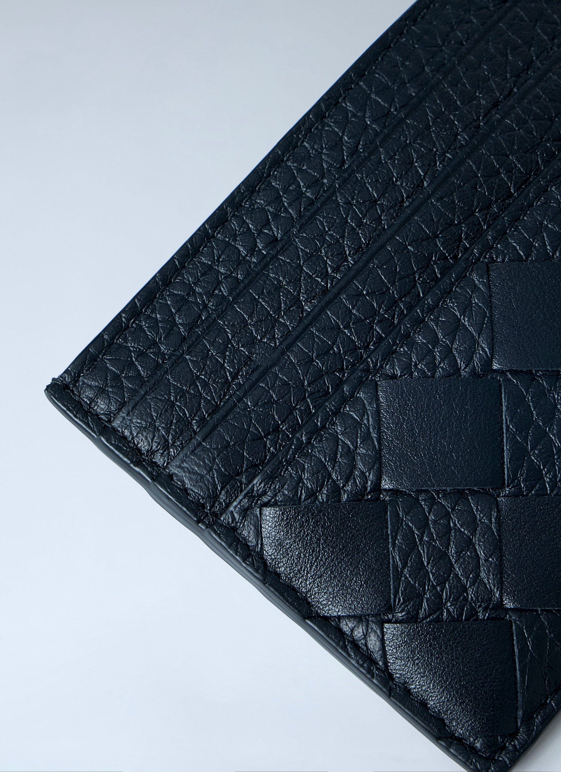 Bottega Veneta Men Intrecciato Leather Card Holder BOTTEGA VENETA
