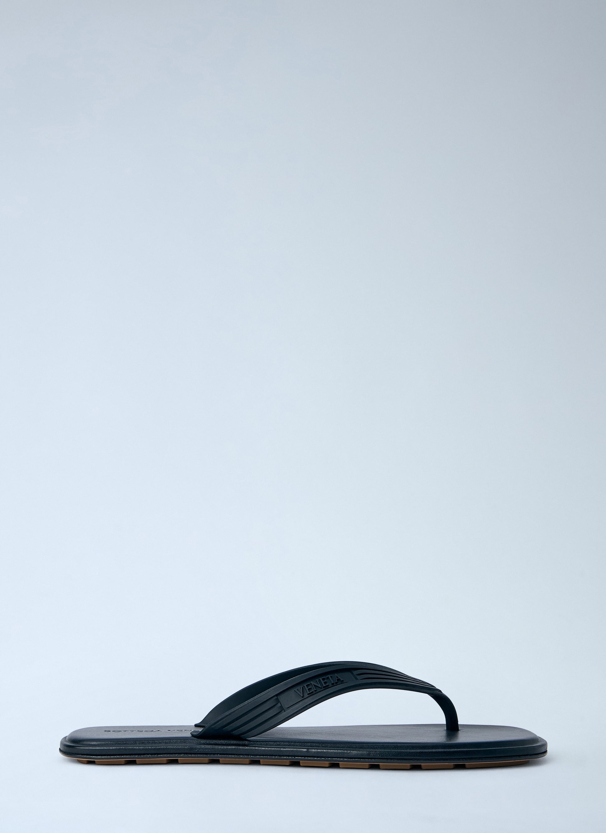 Bottega Veneta Men Matt Ruber Nappa Sandals BOTTEGA VENETA