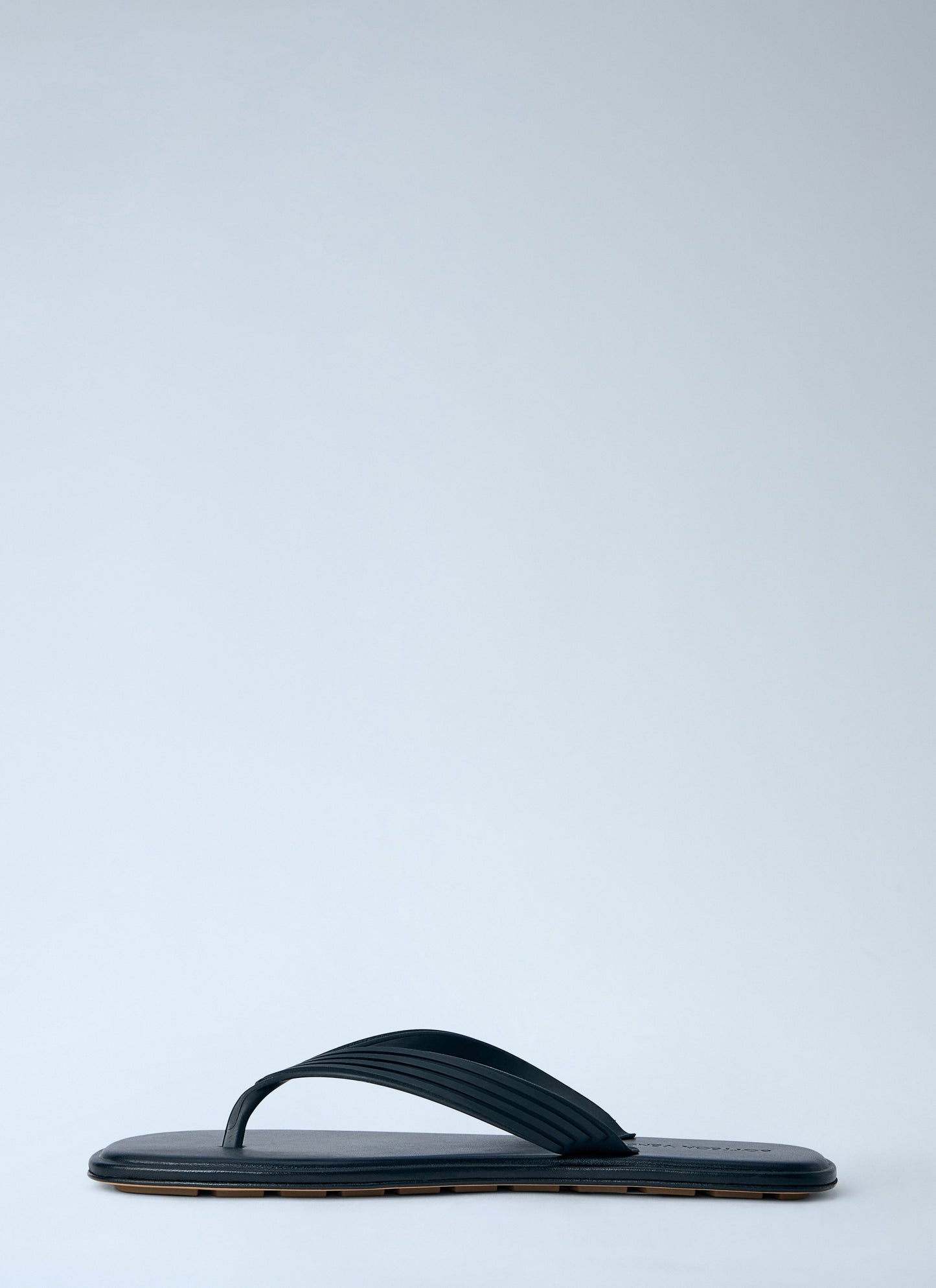 Bottega Veneta Men Matt Ruber Nappa Sandals BOTTEGA VENETA