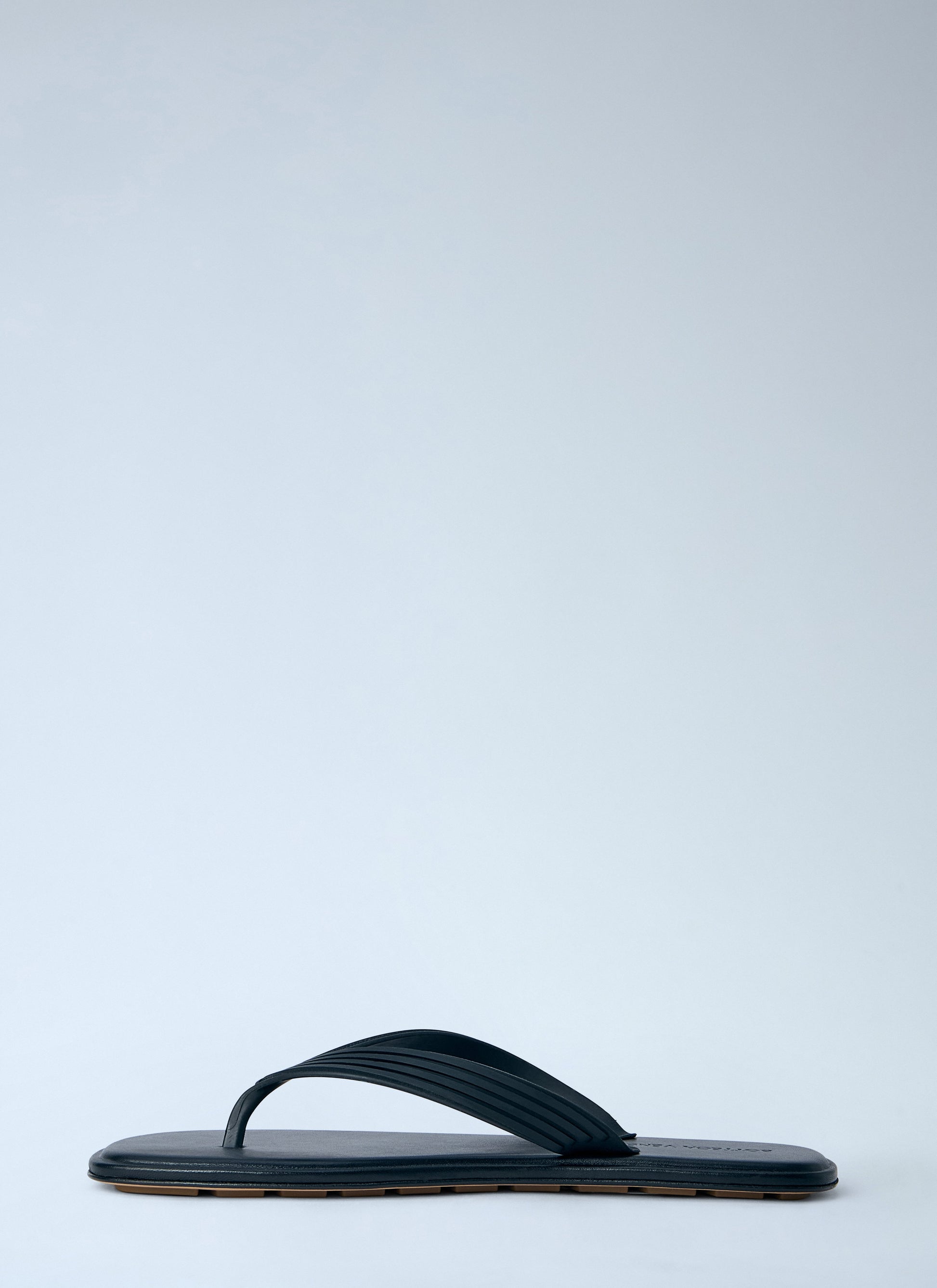 Bottega Veneta Men Matt Ruber Nappa Sandals BOTTEGA VENETA