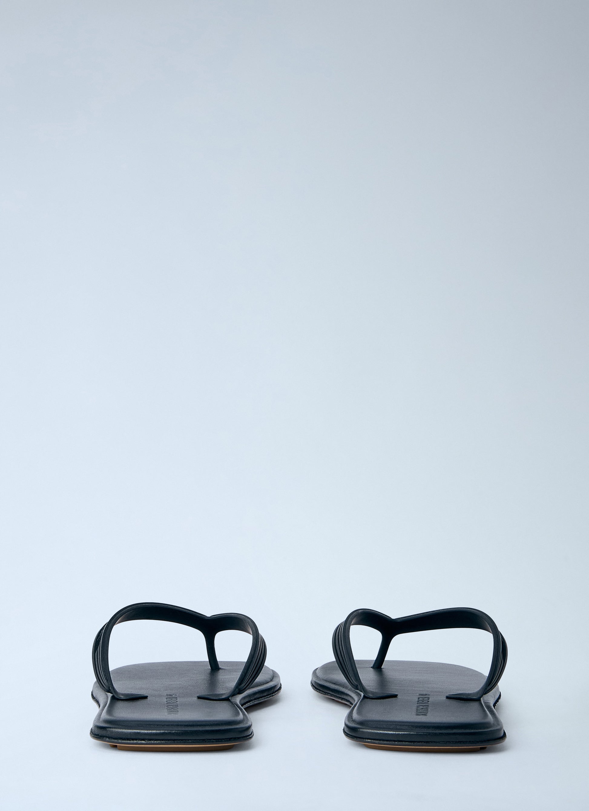 Bottega Veneta Men Matt Ruber Nappa Sandals BOTTEGA VENETA