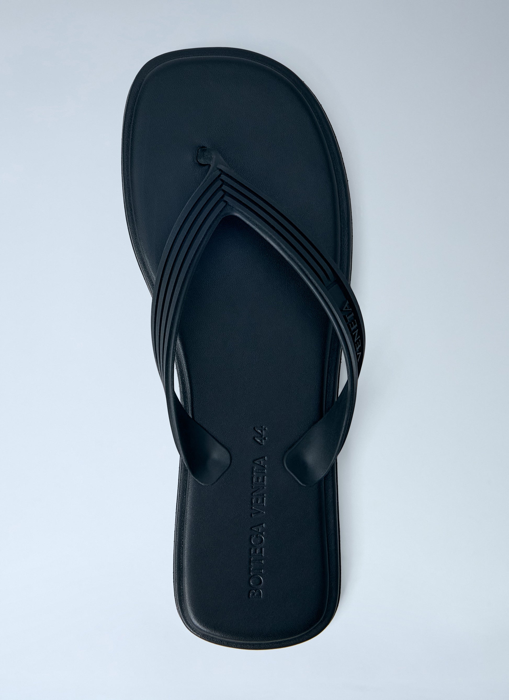 Bottega Veneta Men Matt Ruber Nappa Sandals BOTTEGA VENETA