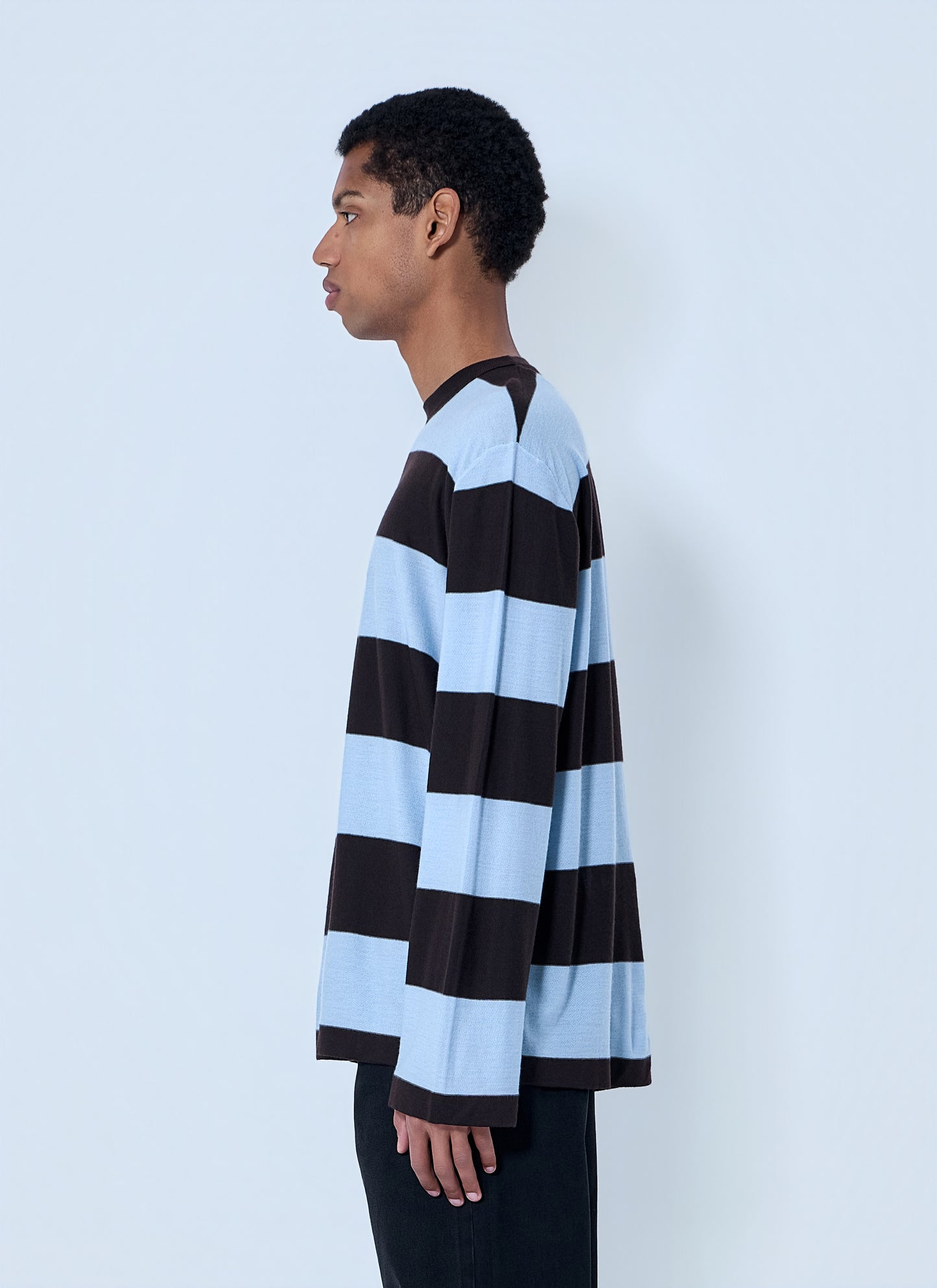 Bottega Veneta Men Striped Long Sleeve T-Shirt BOTTEGA VENETA