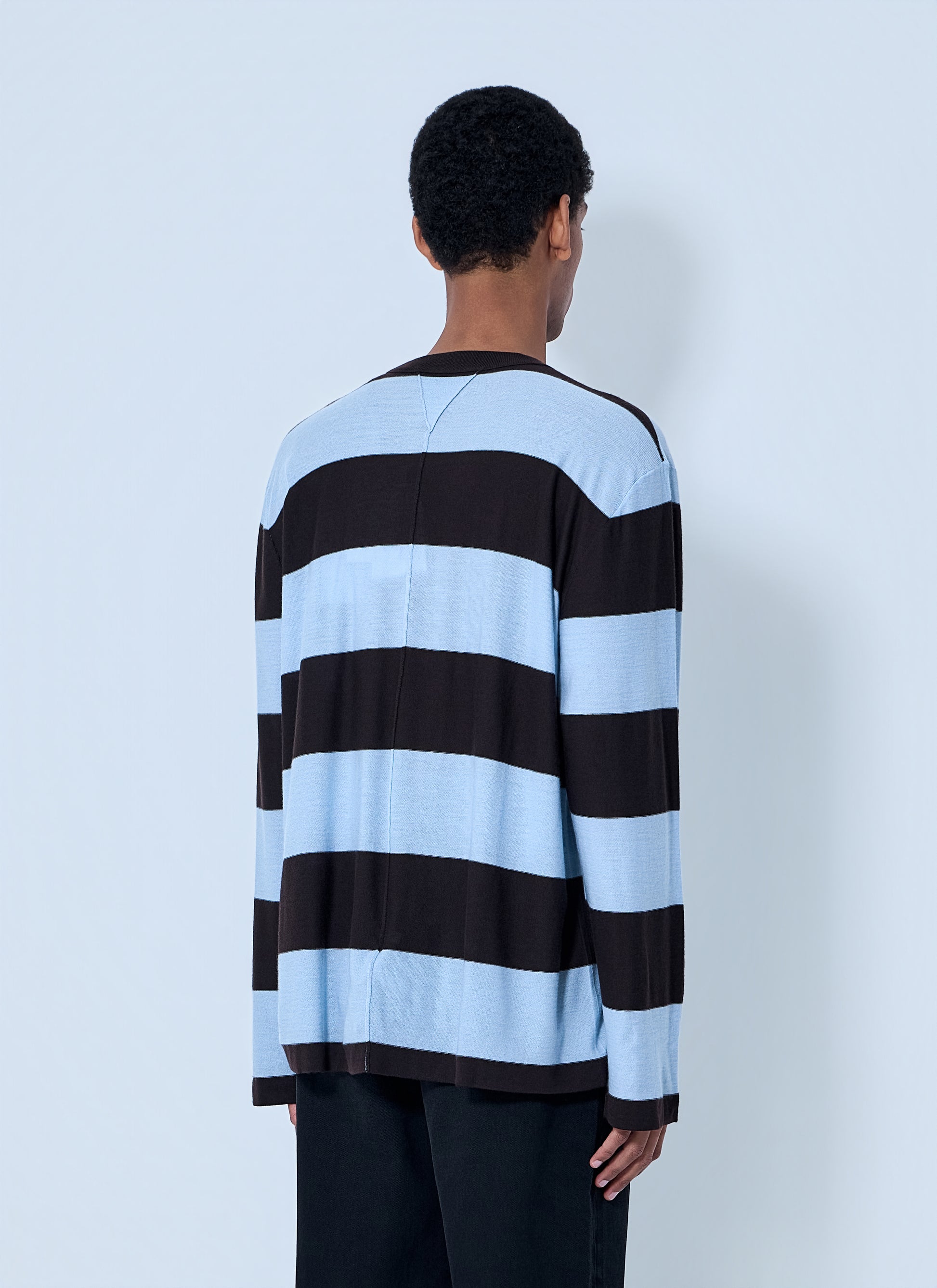 Bottega Veneta Men Striped Long Sleeve T-Shirt BOTTEGA VENETA