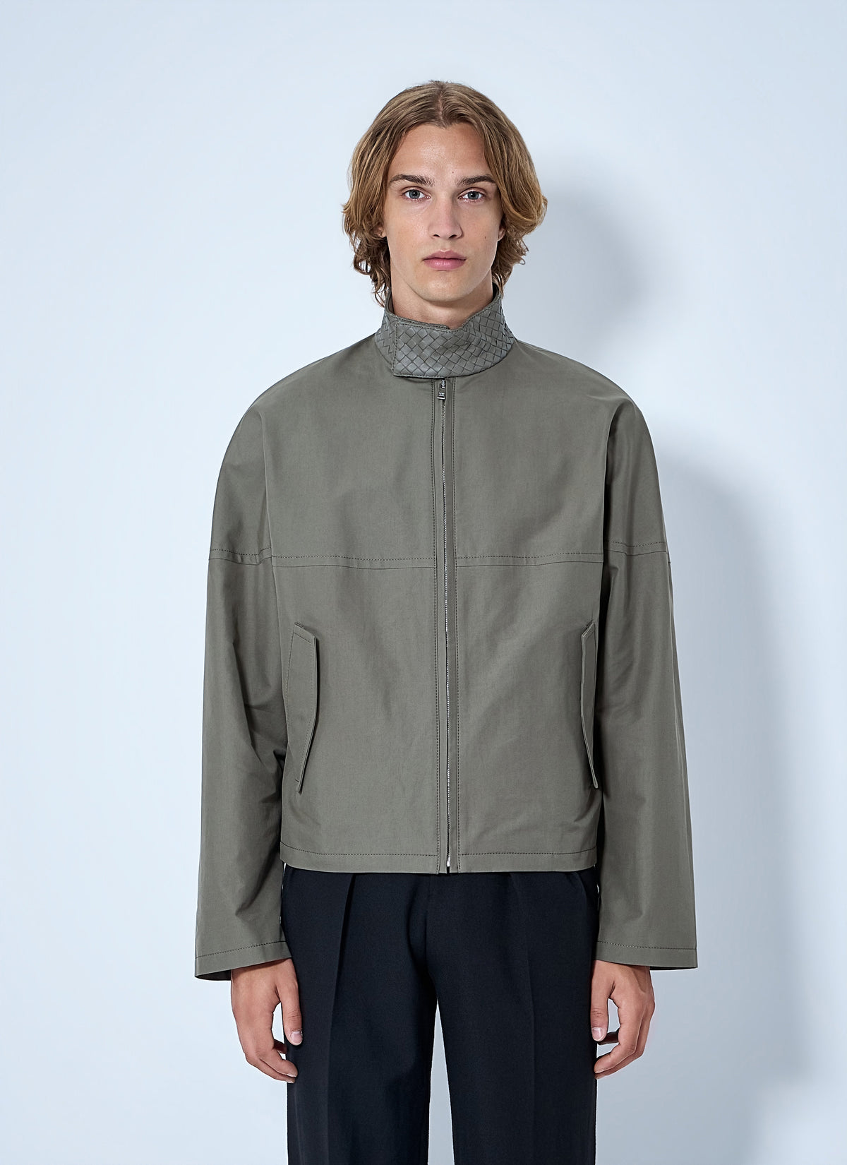 Bottega Veneta Men Compact Cotton Jacket BOTTEGA VENETA