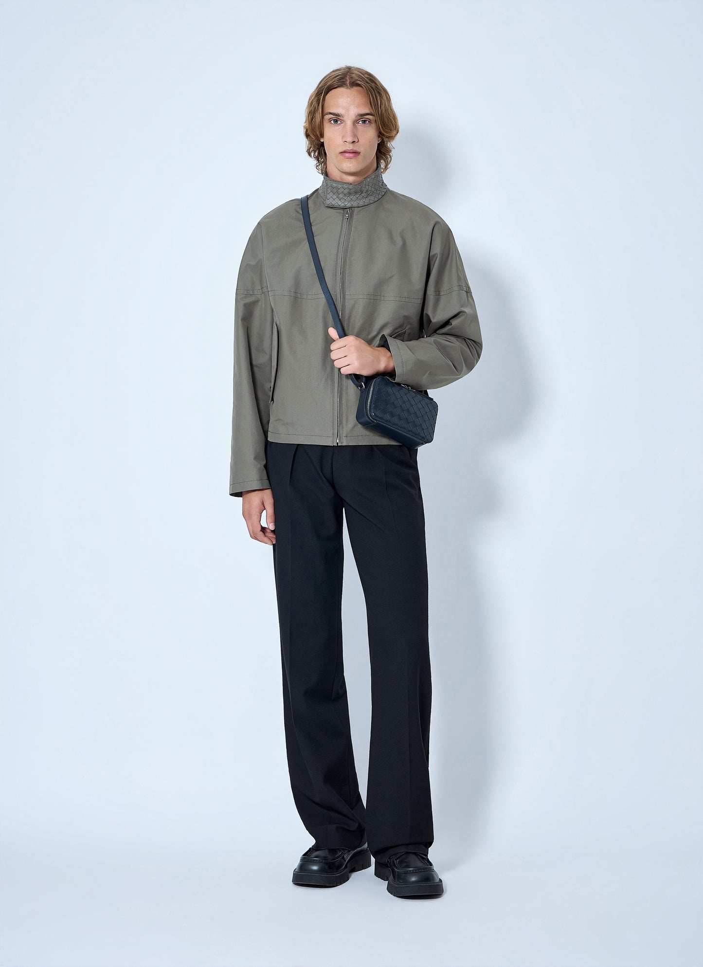 Bottega Veneta Men Compact Cotton Jacket BOTTEGA VENETA