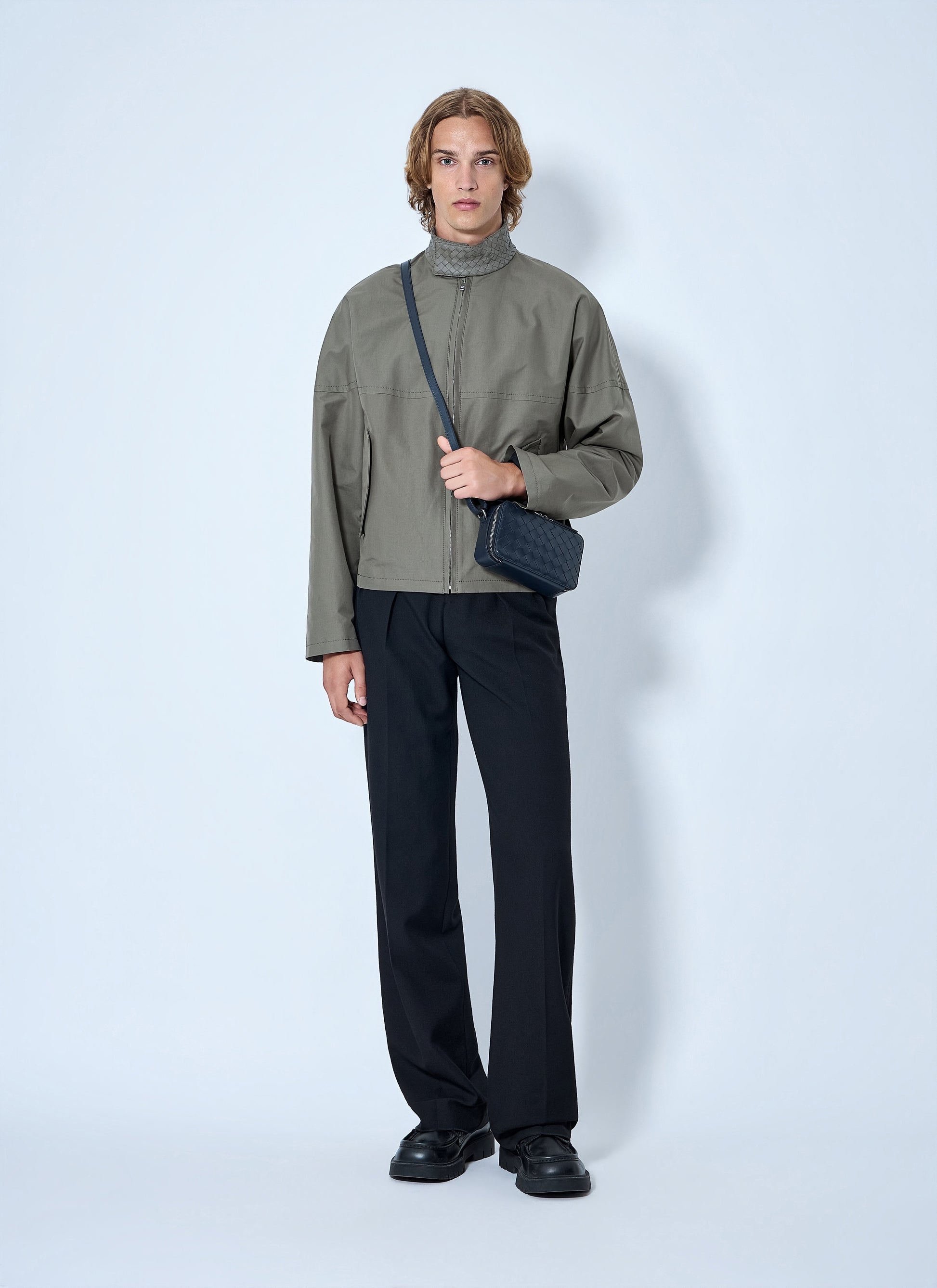 Bottega Veneta Men Compact Cotton Jacket BOTTEGA VENETA