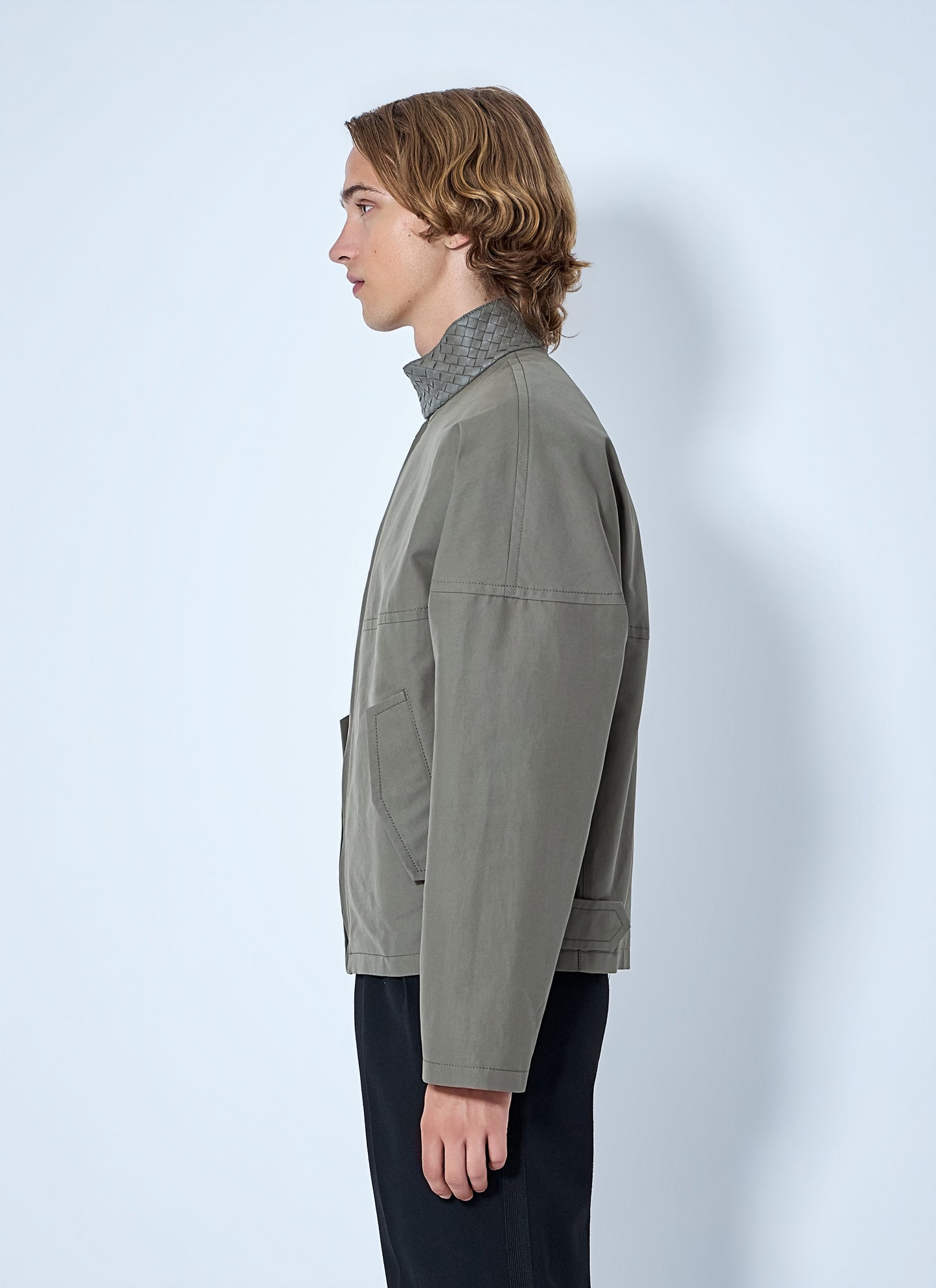 Bottega Veneta Men Compact Cotton Jacket BOTTEGA VENETA