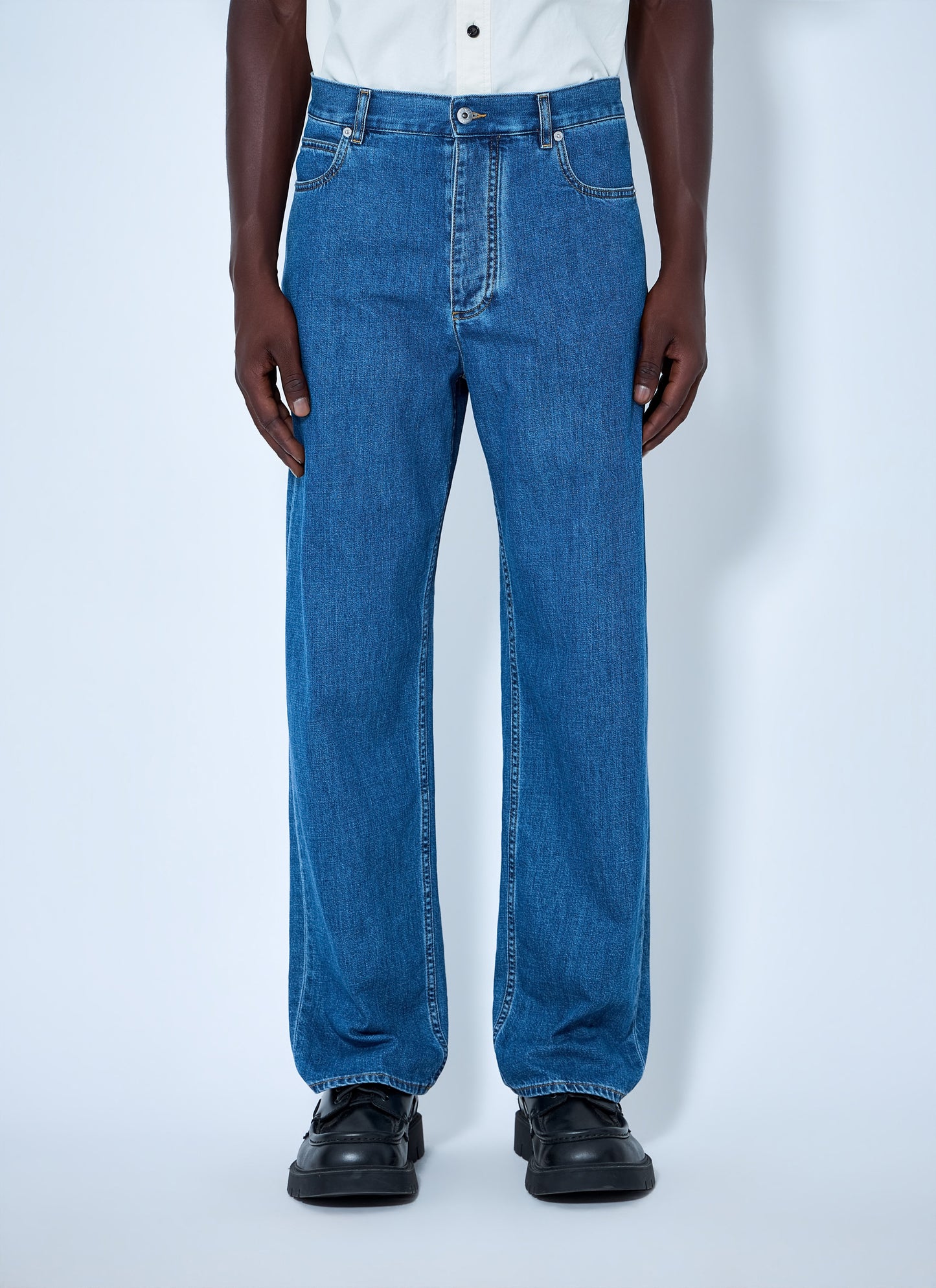 Bottega Veneta Men Straight-Leg Denim Jeans BOTTEGA VENETA