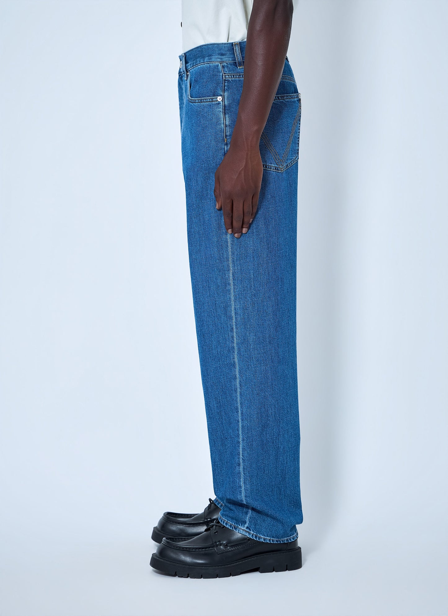 Bottega Veneta Men Straight-Leg Denim Jeans BOTTEGA VENETA