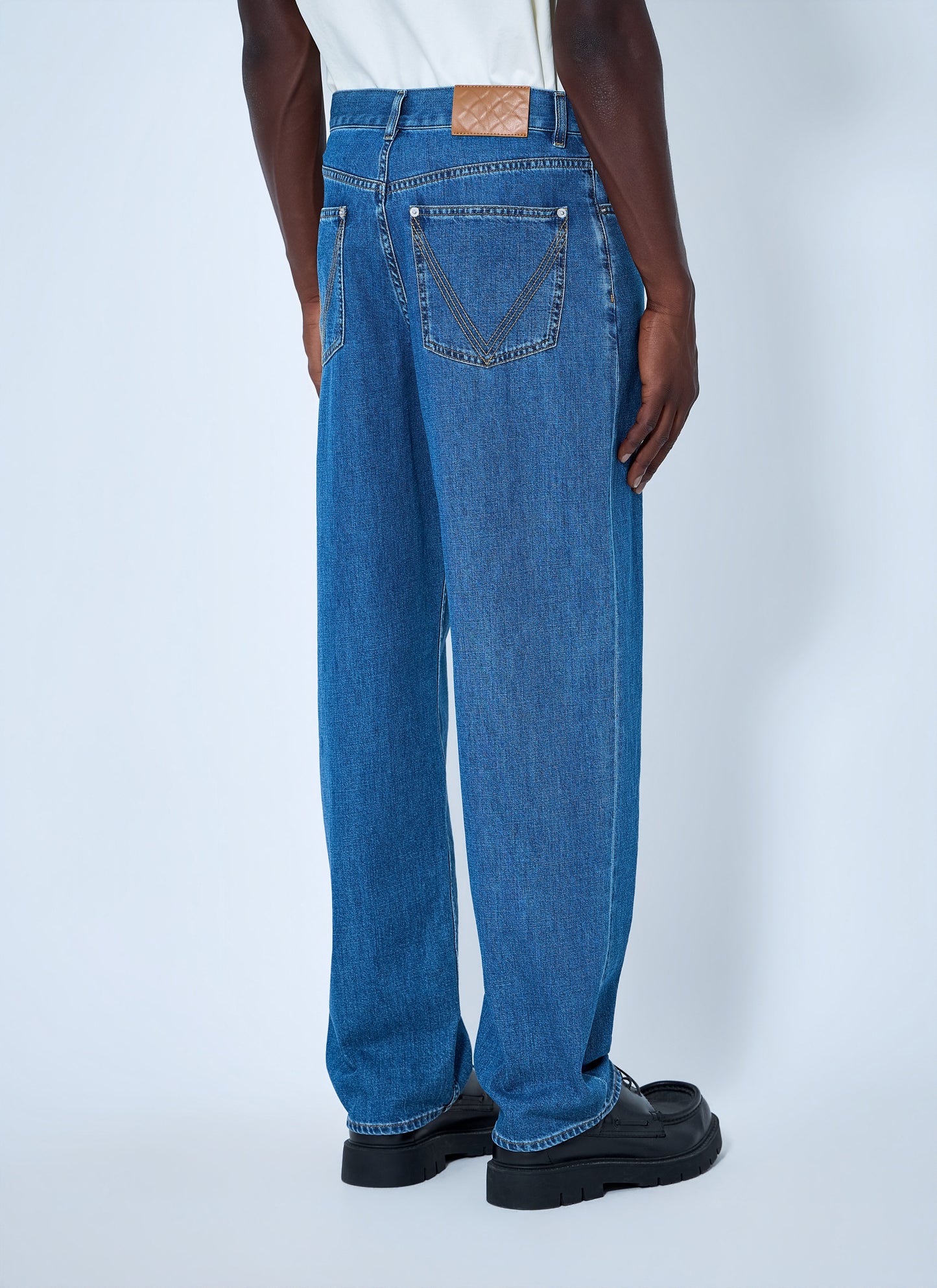 Bottega Veneta Men Straight-Leg Denim Jeans BOTTEGA VENETA