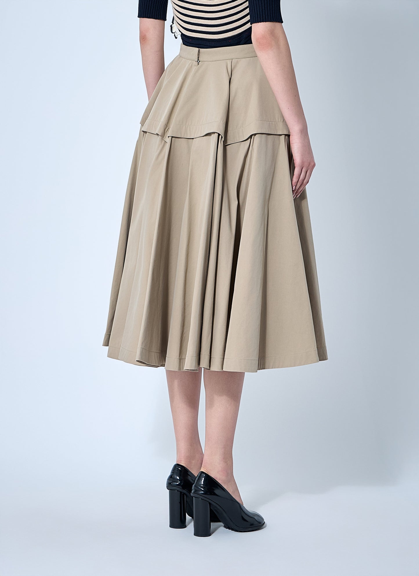 Bottega Veneta Women Gathered Midi Skirt BOTTEGA VENETA
