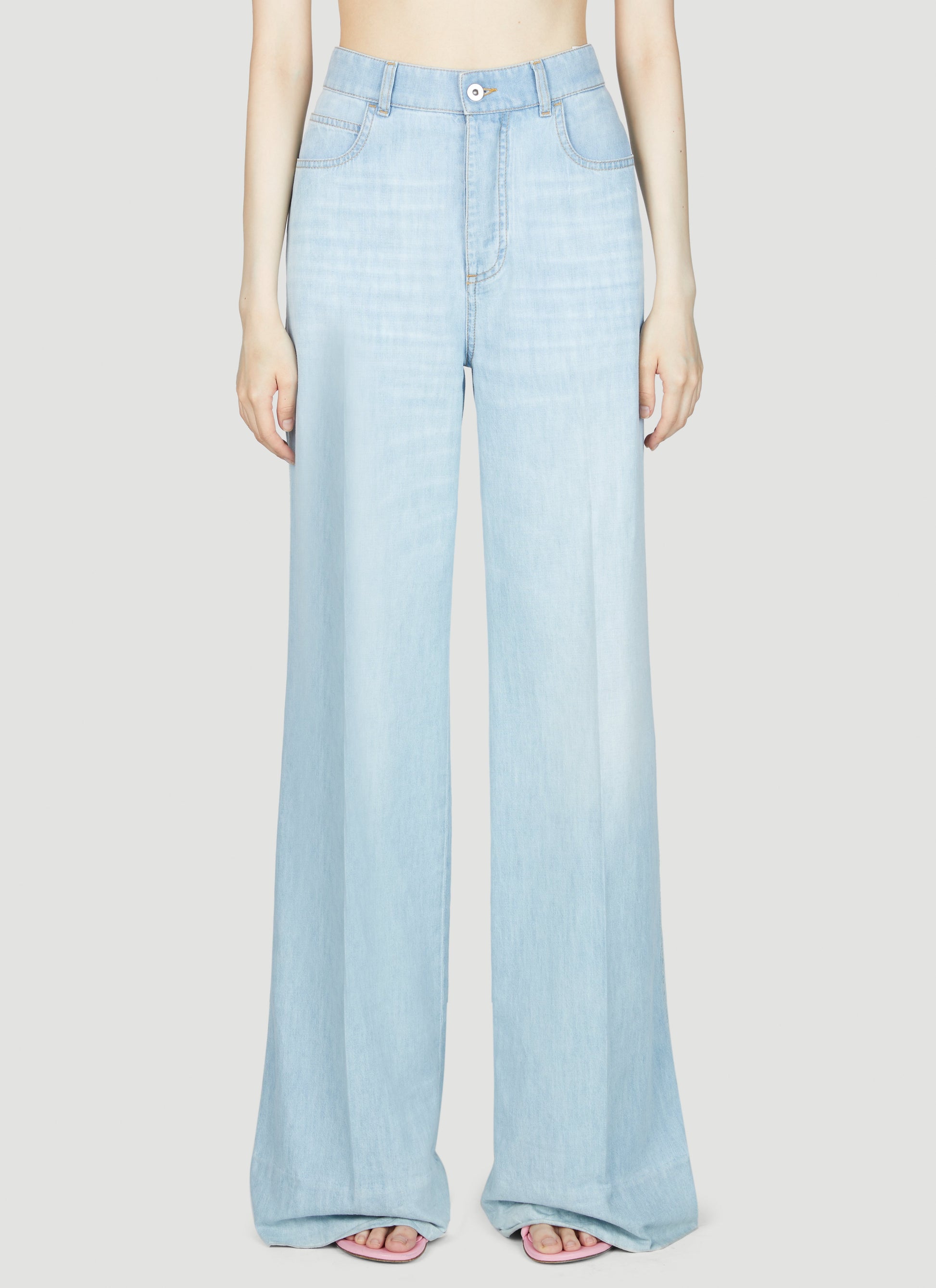Bottega Veneta Women Wide Leg Jeans BOTTEGA VENETA