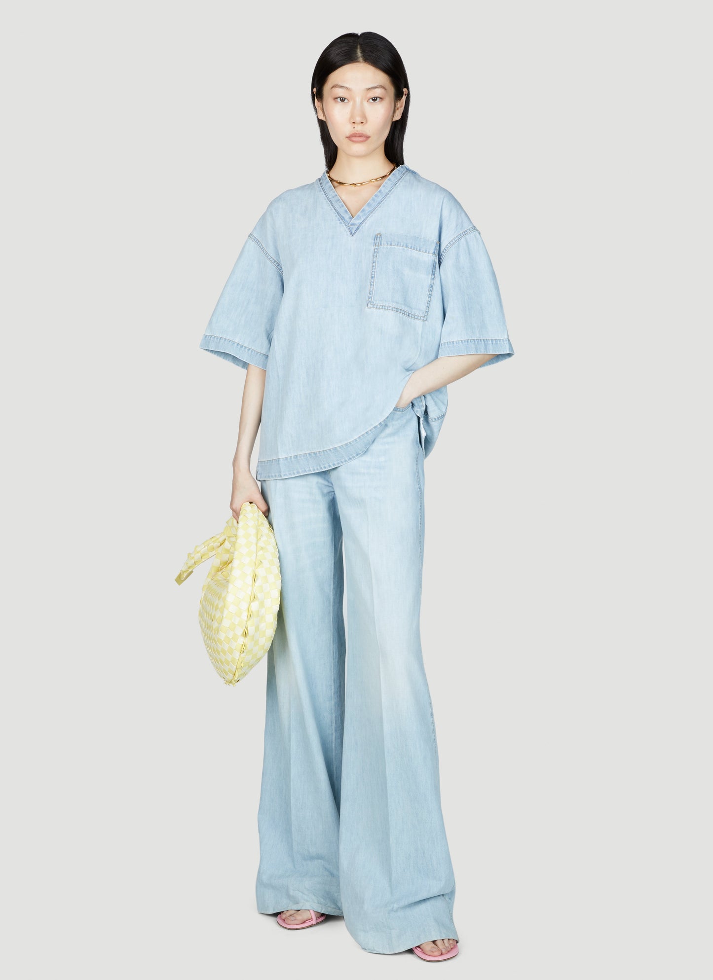 Bottega Veneta Women Wide Leg Jeans BOTTEGA VENETA