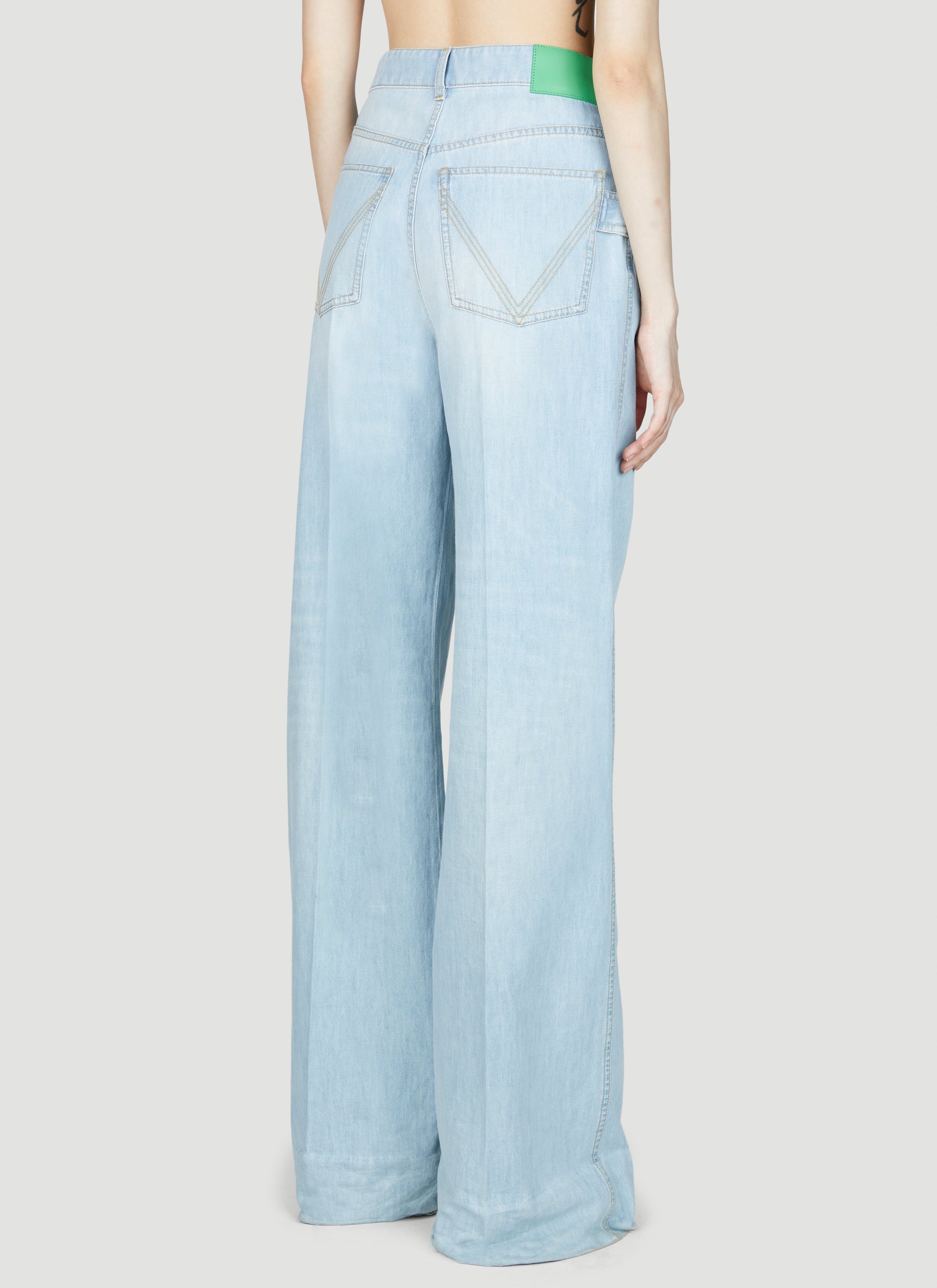 Bottega Veneta Women Wide Leg Jeans BOTTEGA VENETA