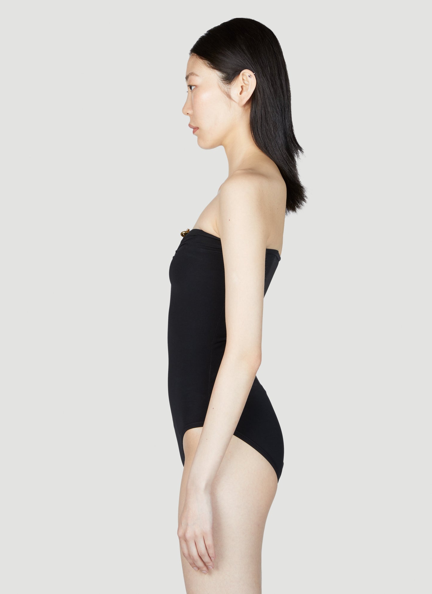 Bottega Veneta Women Knot Ring Stretch Nylon Swimsuit BOTTEGA VENETA